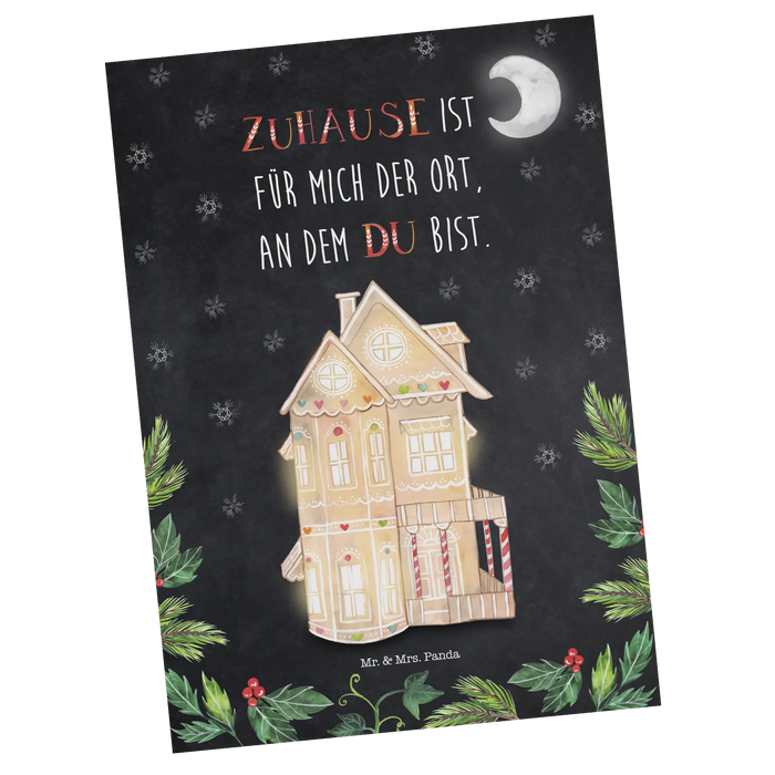 Postcard Gingerbread House