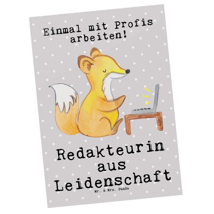 Postcard editor Passion
