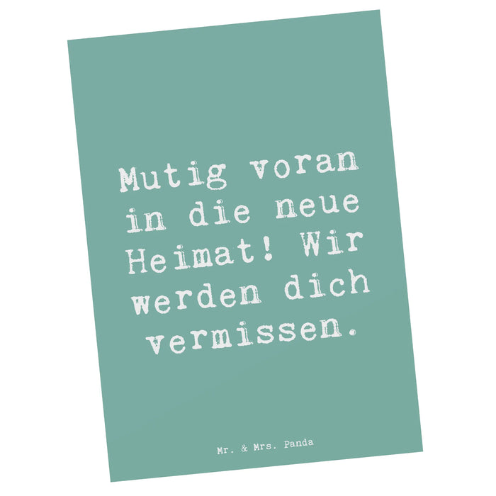 Postkarte Spruch Umzug in eine neue Stadt
