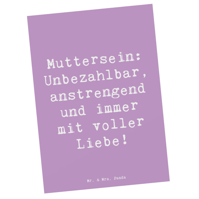 Postkarte Spruch Mutter Liebe