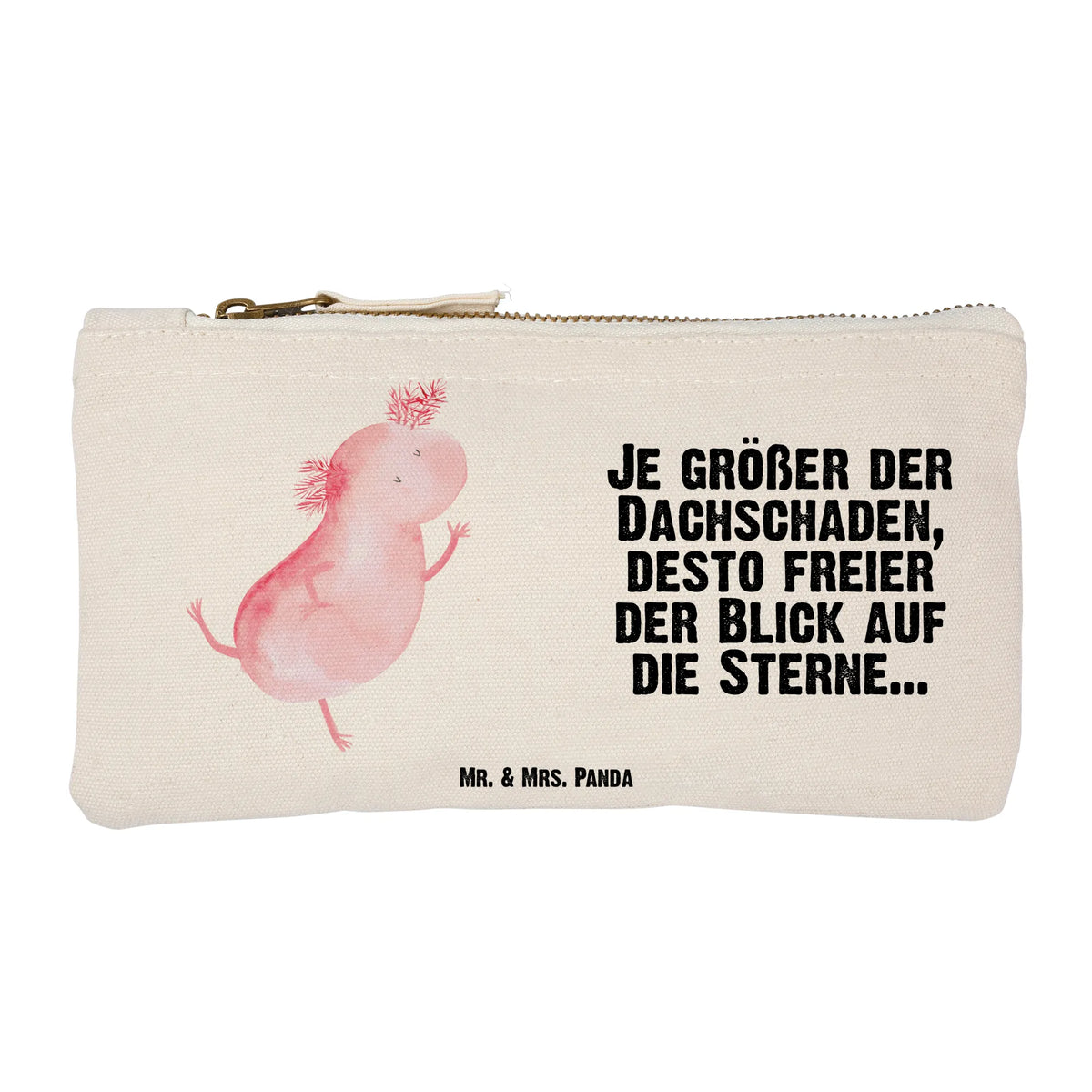 Schminktasche Axolotl Tanzen toiletry bag, Stifteetui, aufbewahrungsbeutel, Schminkbeutel, Stiftemäppchen, Stoffbeutel, Kulturtasche, Kosmetiktasche, Schminktäschchen, aufbewahrungstasche, Etui, Schlamper, Mäppchen, kosmetiktäschchen, pencil case, Baumwollbeutel, beauty tasche, Schulmäppchen, Pouch, Kulturbeutel, Waschtasche, beauty case, Federtasche, Täschchen, utensilientasche, Federmappe, Schminktasche, Schlampermäppchen, Pinseltasche, Waschbeutel, Baumwolltasche, Beauty Bag, Make-Up Tasche, Kosmetikbeutel, Axolotl, Molch, Lurche, Beste Freundin, Dachschaden, Verrückt, Lurch, Axolot, Sterne, Freundin, Schwanzlurch