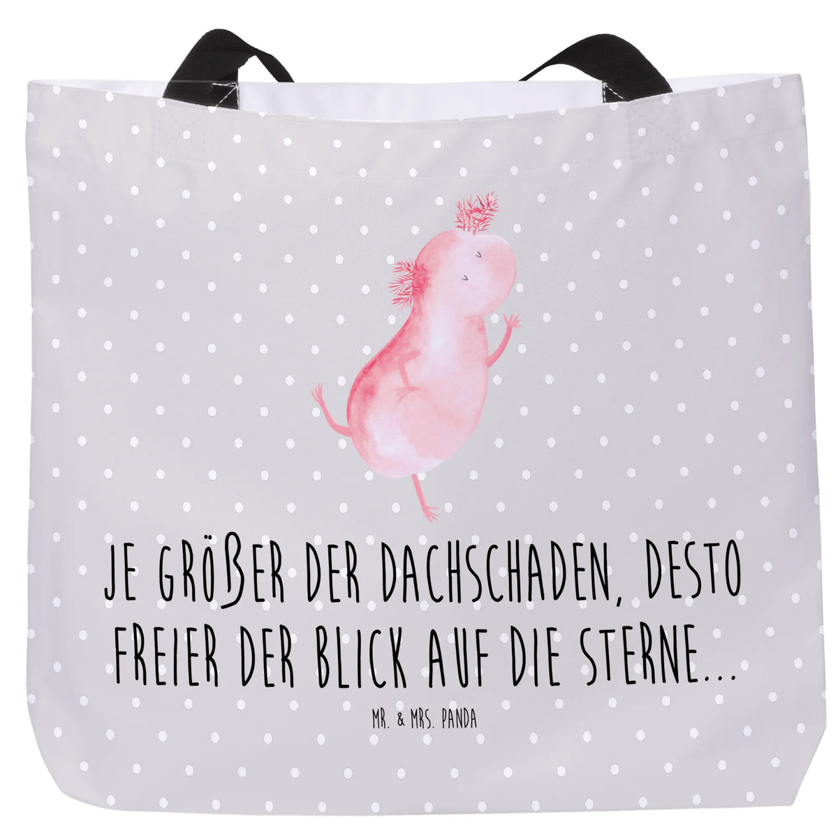 Shopper Axolotl Tanzen