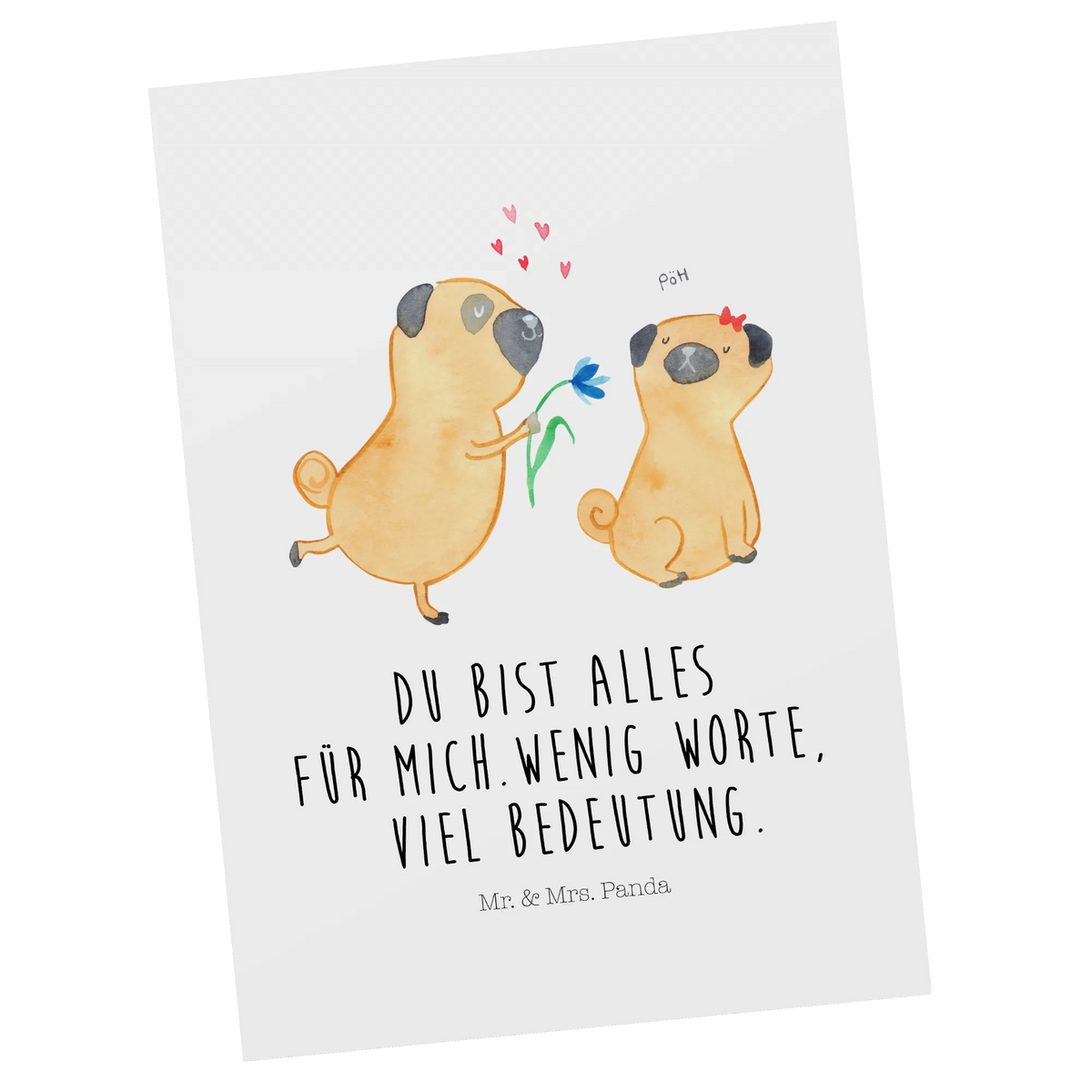 Postkarte Mops Verliebt spruchkarte, Grußkarte, Kunstkarten, Designkarte, Ansichtskarte, Ansichtskarten, bildkarte, kunstkarte, Motivkarte, Fotokarte, Postkarten, einzelkarte, Postkarte, Sprüche, Hunderasse, Hundebesitzer, Hund, Hundemotiv, Haustier, Tierliebhaber, Geschenk Freund, Verliebt, Möpse, Liebesspruch. Verlobt, Liebe, Partner, Hundeliebe, Mops