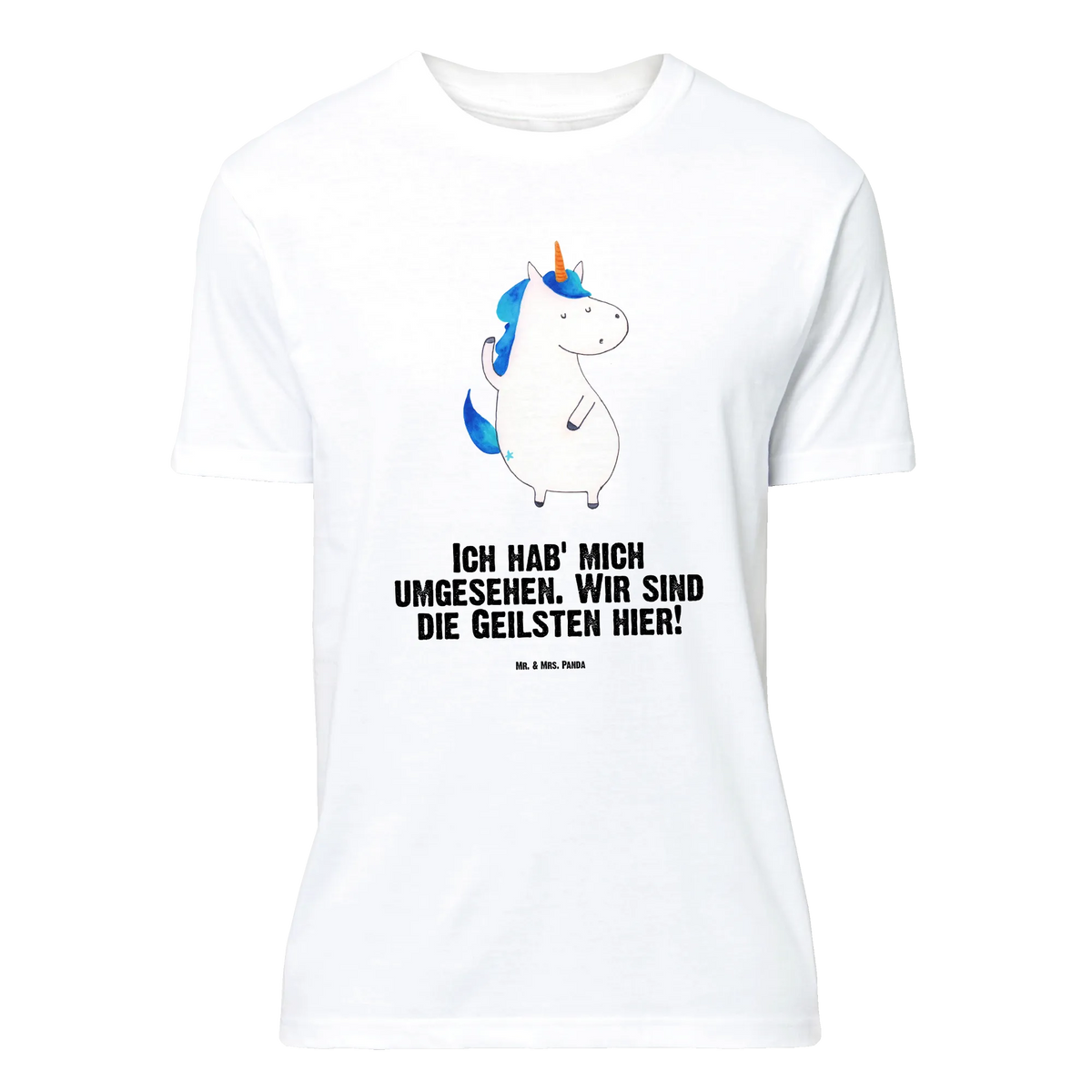 T-Shirt Standard Einhorn Mann