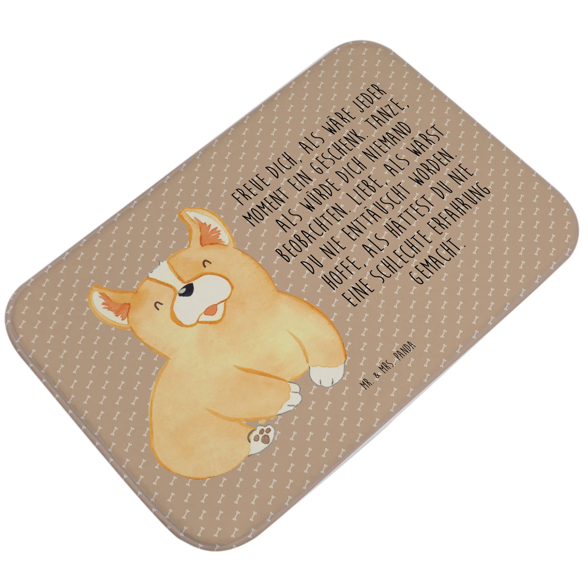 Badematte Corgie