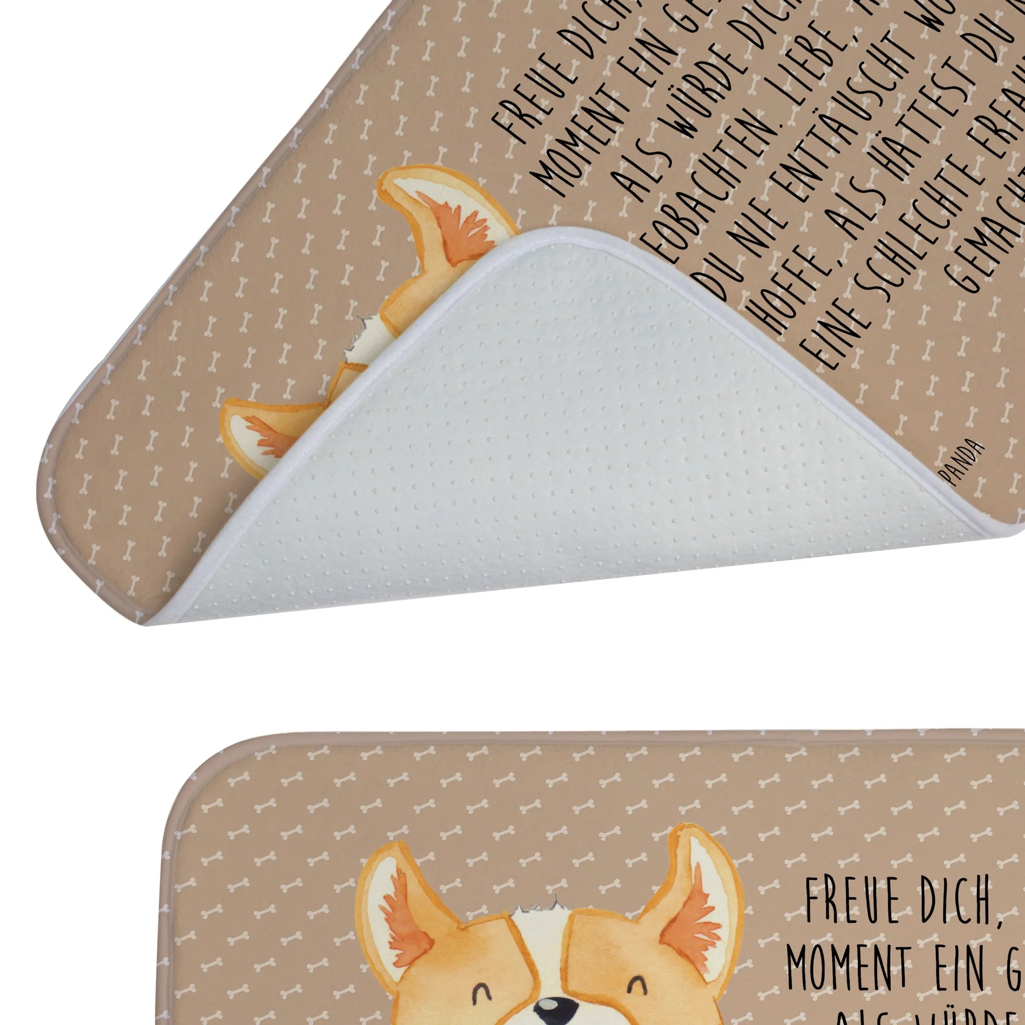 Badematte Corgie