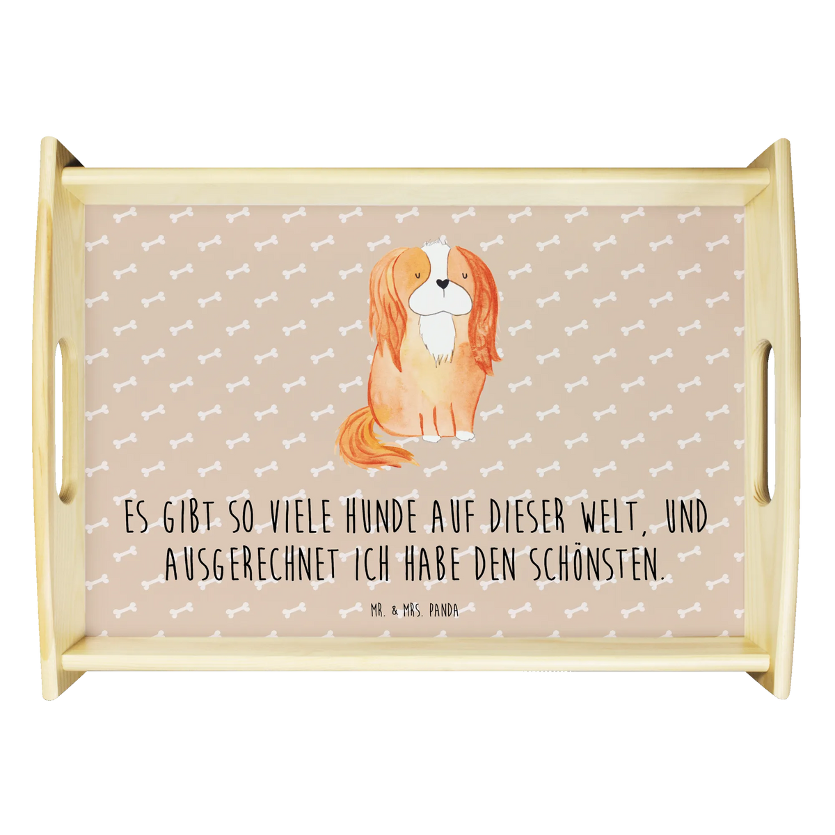 Serviertablett Hund Cavalier King Charles Spaniel