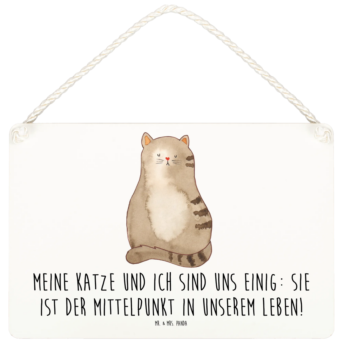 Decorative sign Cat Sit