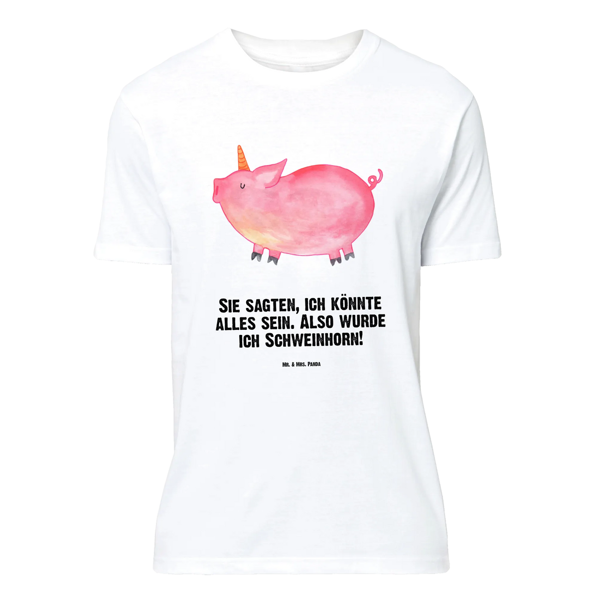 T-Shirt Standard Einhorn Schwein