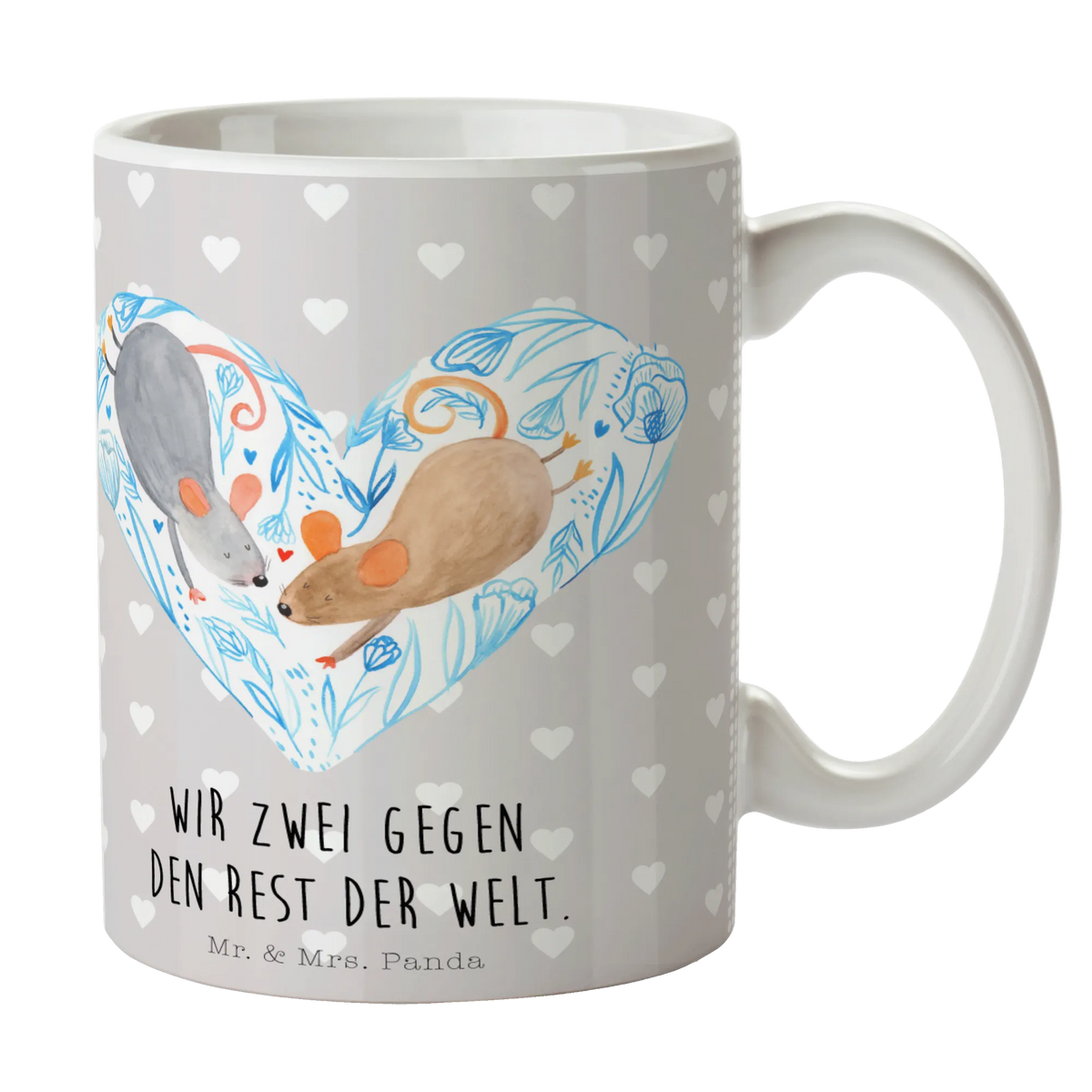Tasse Mäuse Herz