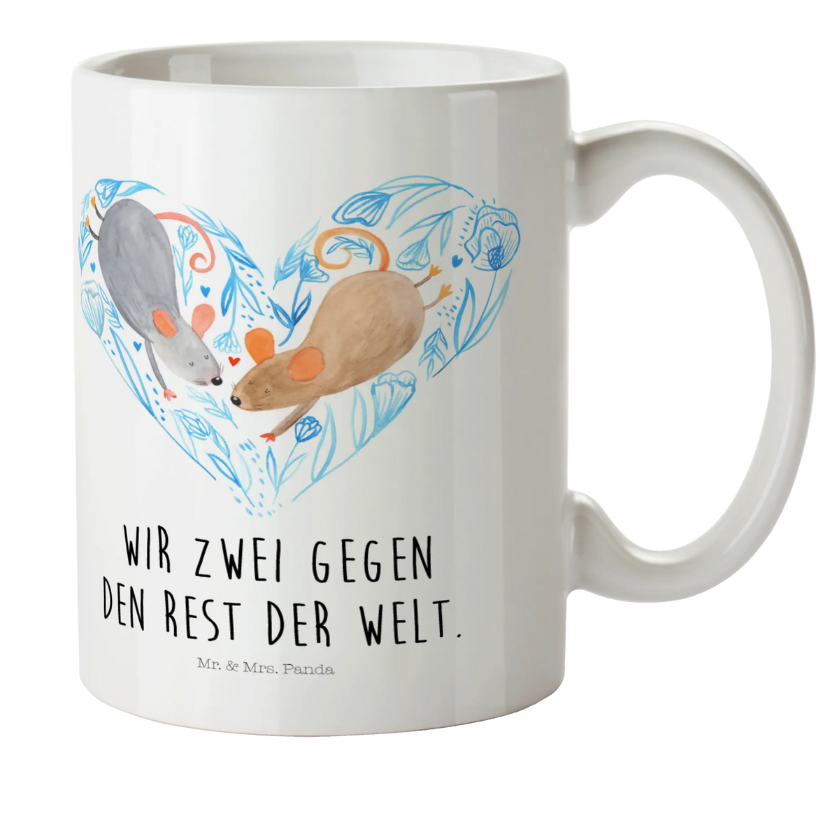 Kindertasse Mäuse Herz