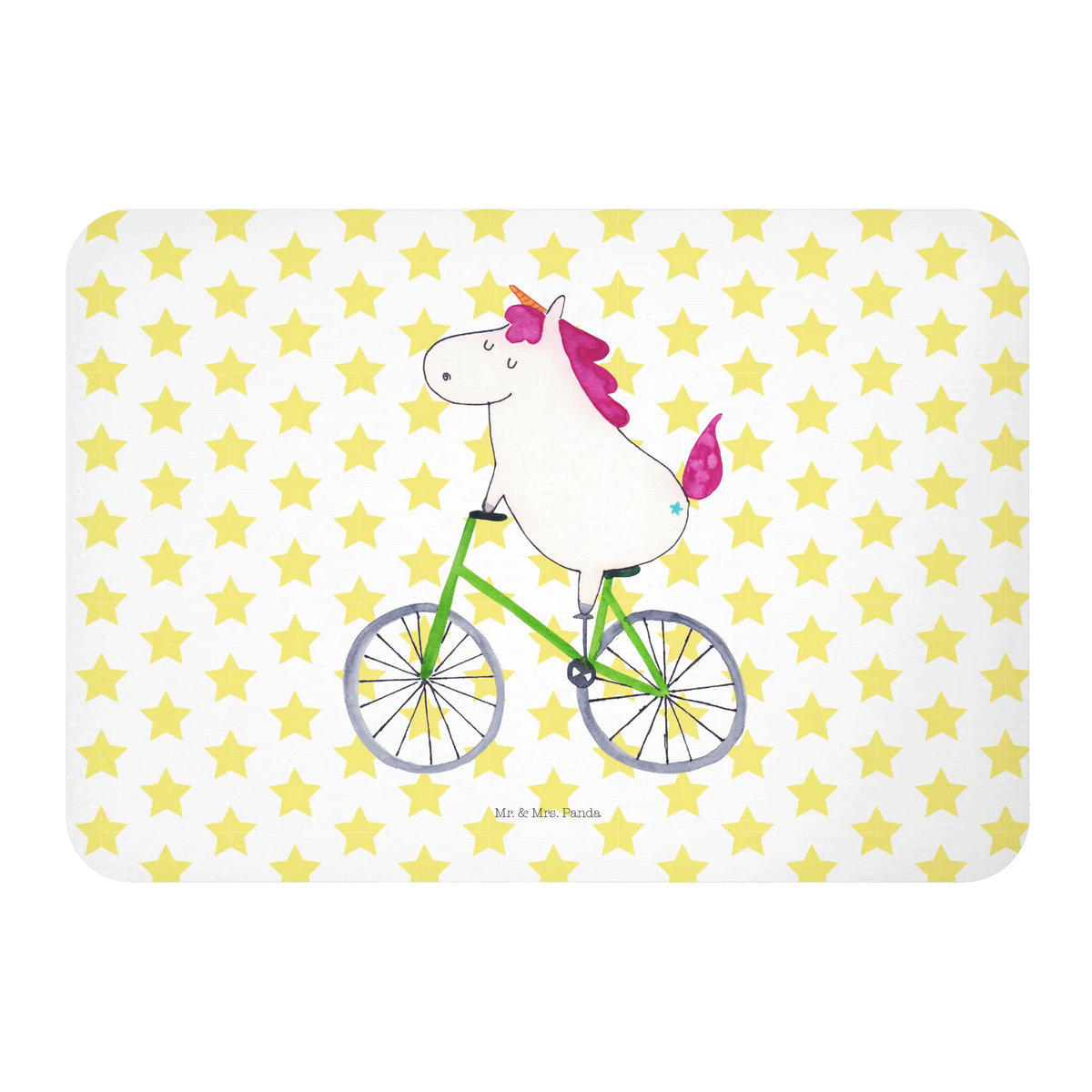 Magnet Einhorn Radfahrer