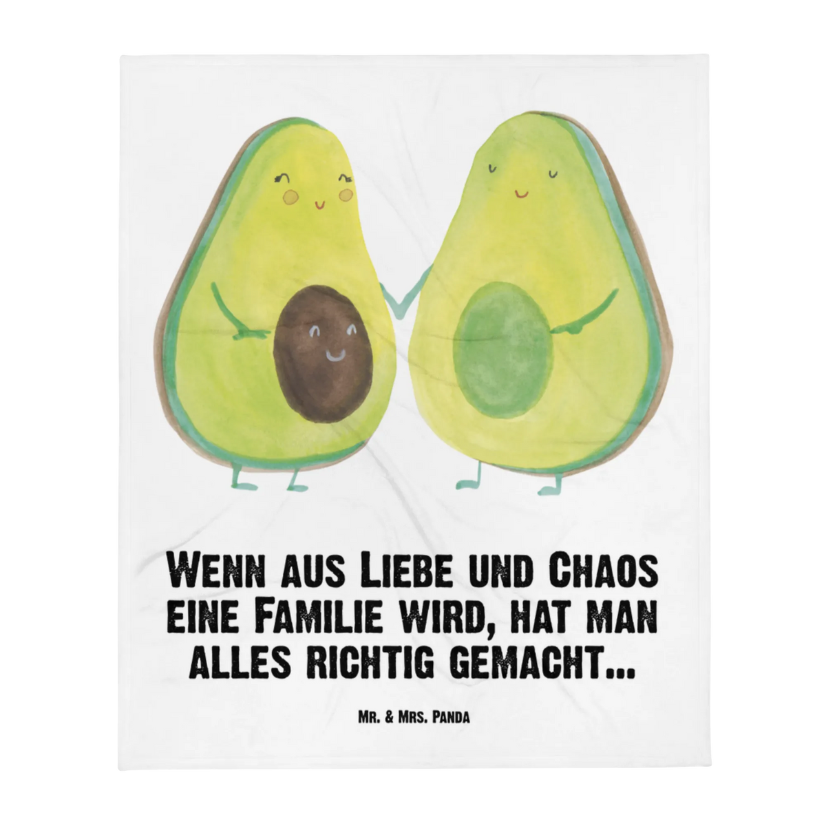 Babydecke Avocado Pärchen