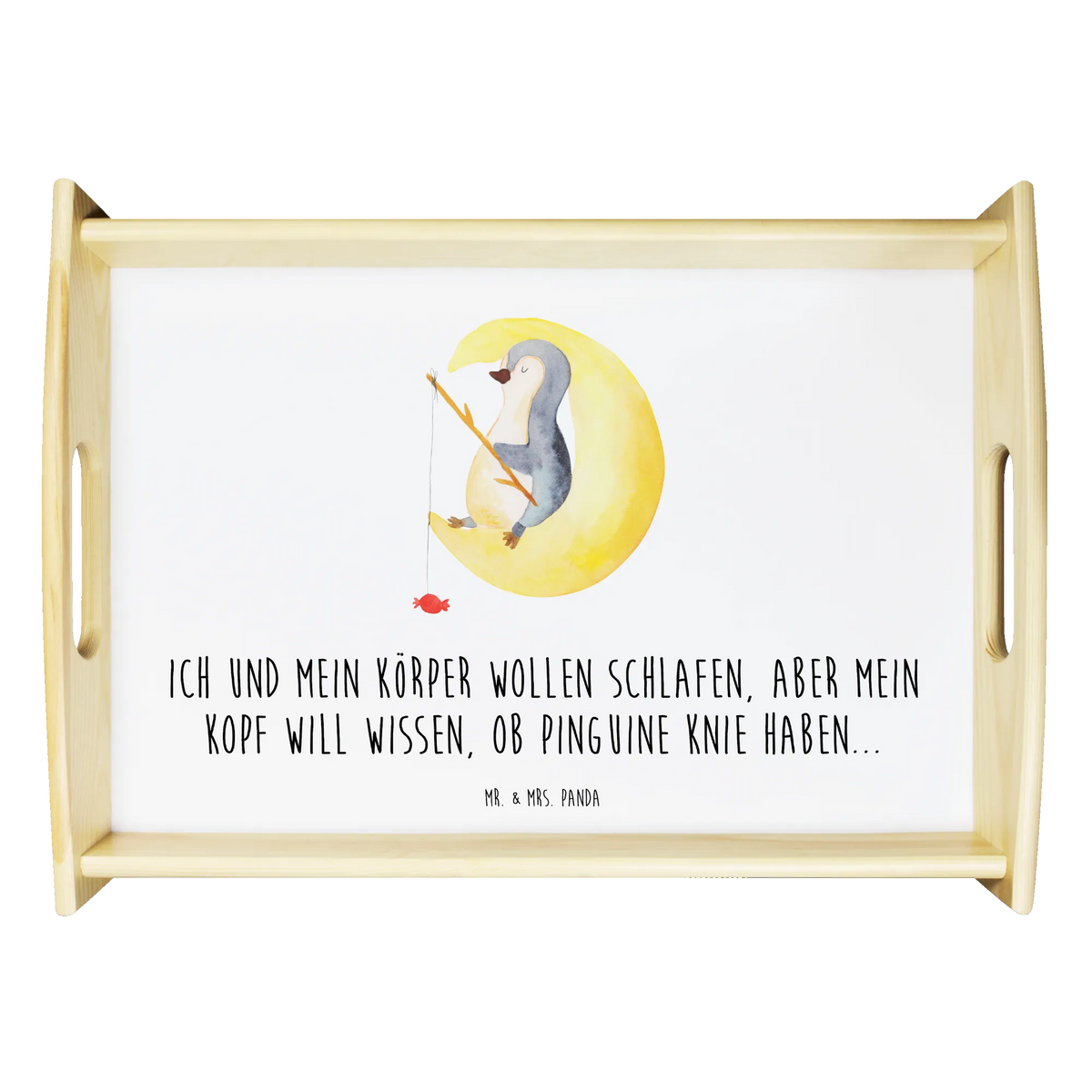 Serving tray Penguin moon