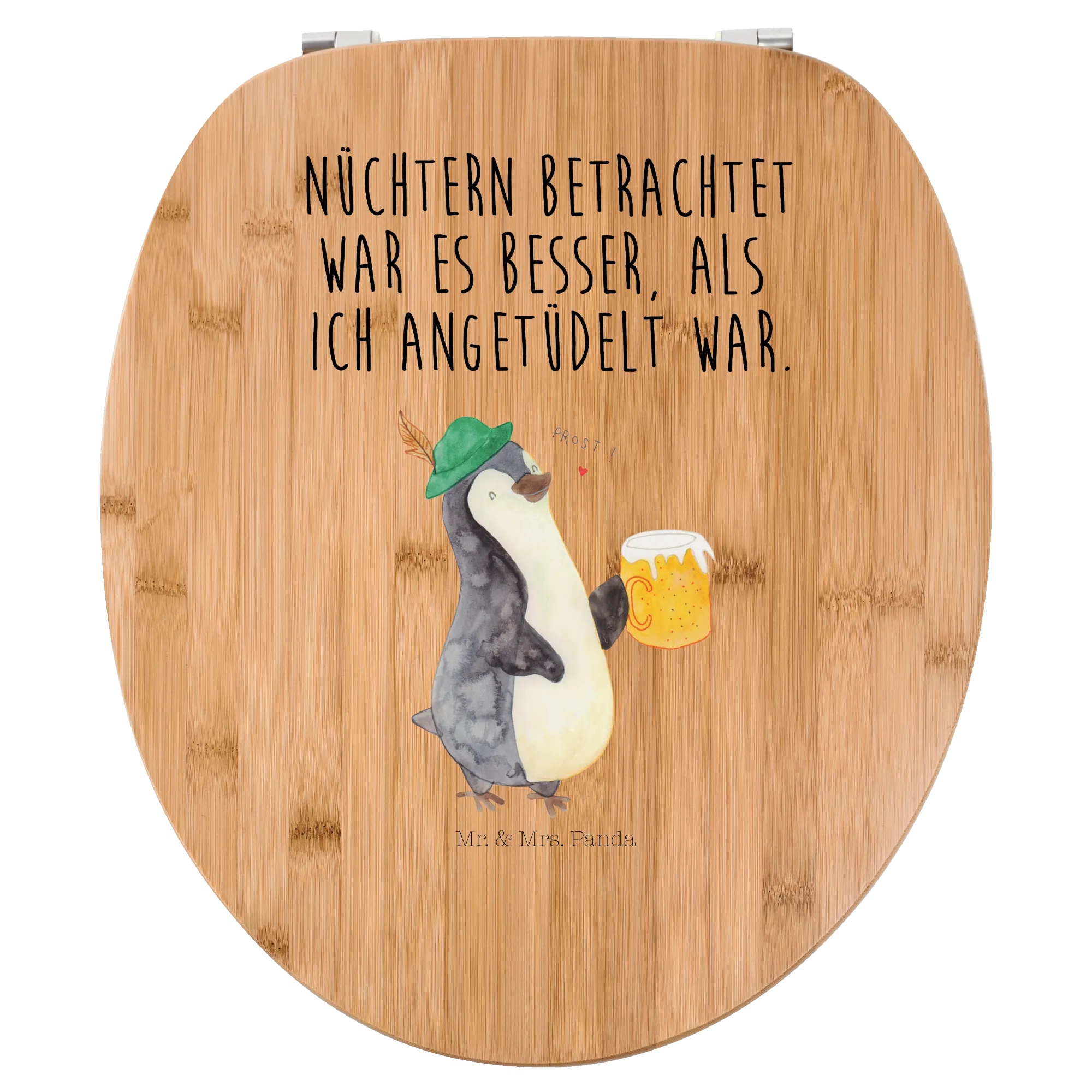 Motiv WC deska sedesowa pingwin piwo Pinguin