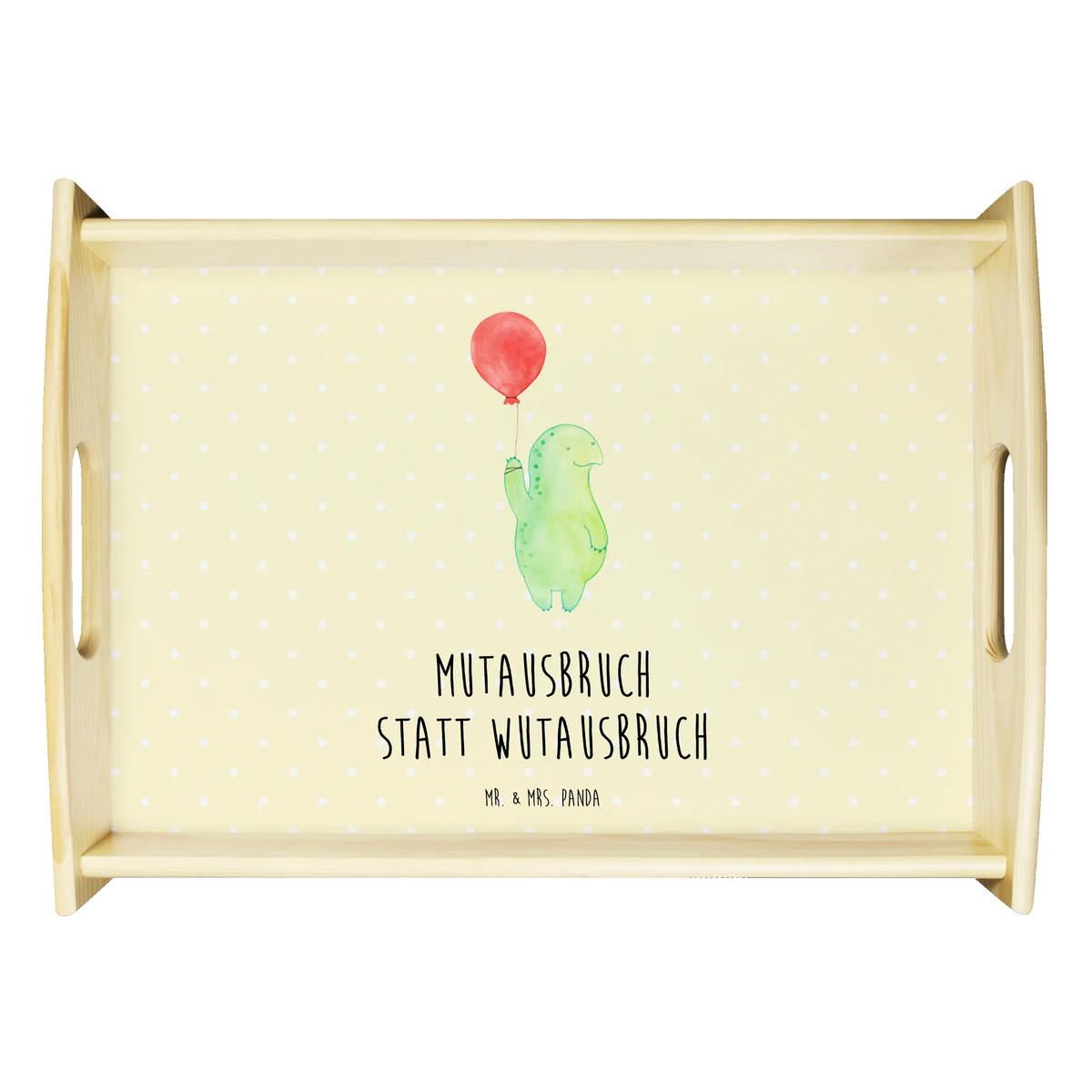 Serving tray tortoise balloon