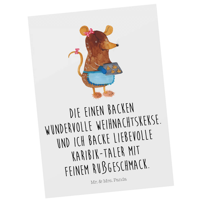 Postcard Mouse Cookies