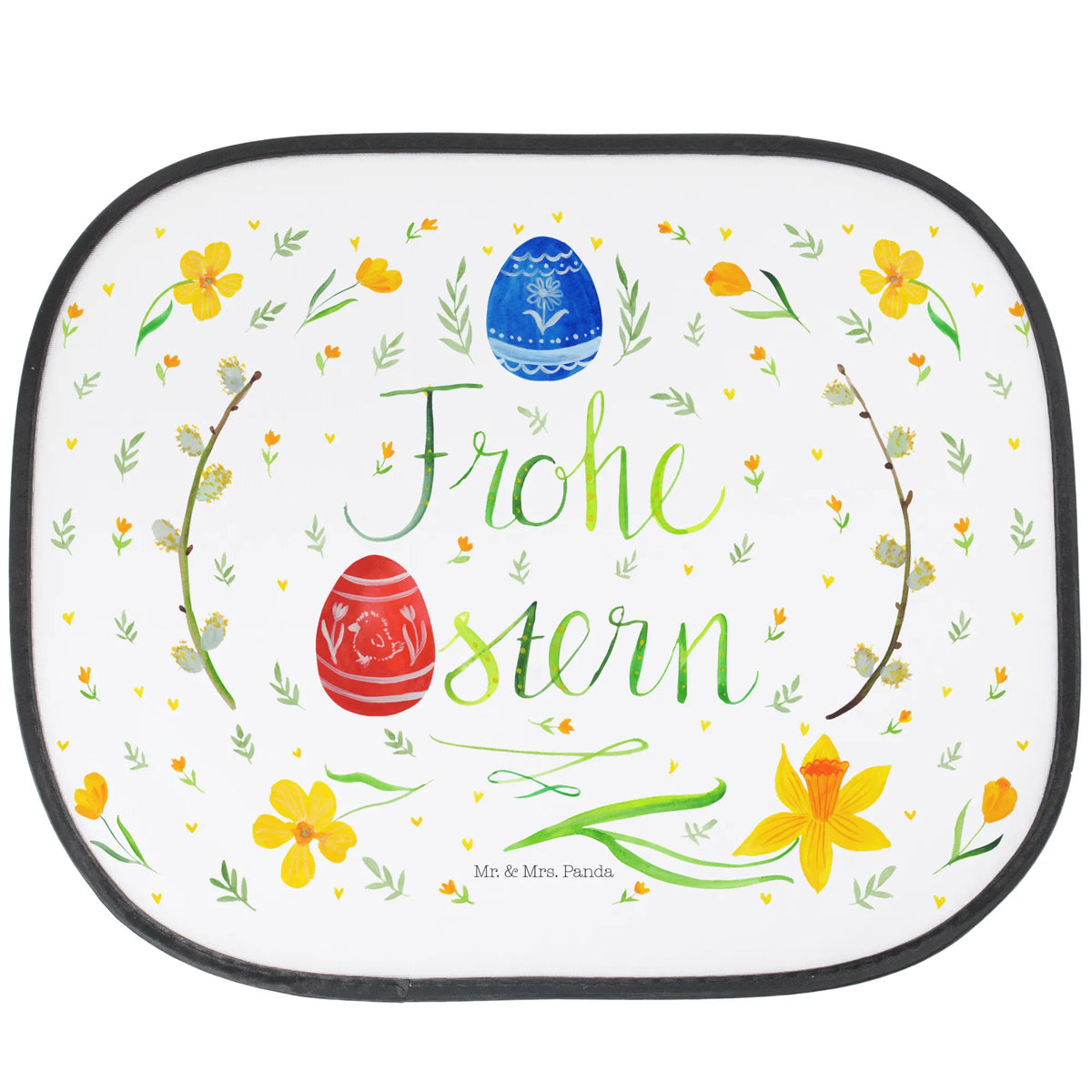 Car sun shade Easter happy Easter