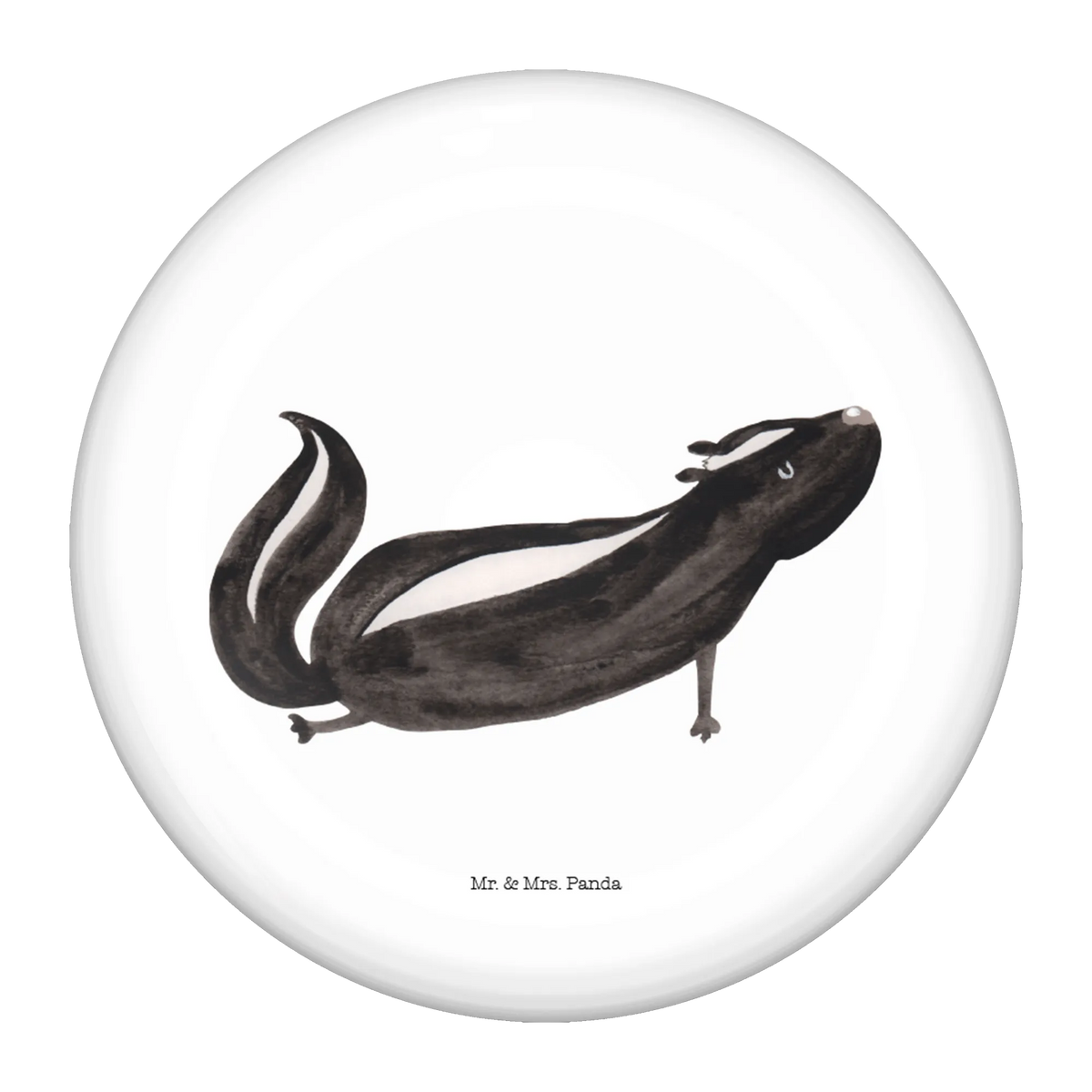 Button Stinktier Yoga