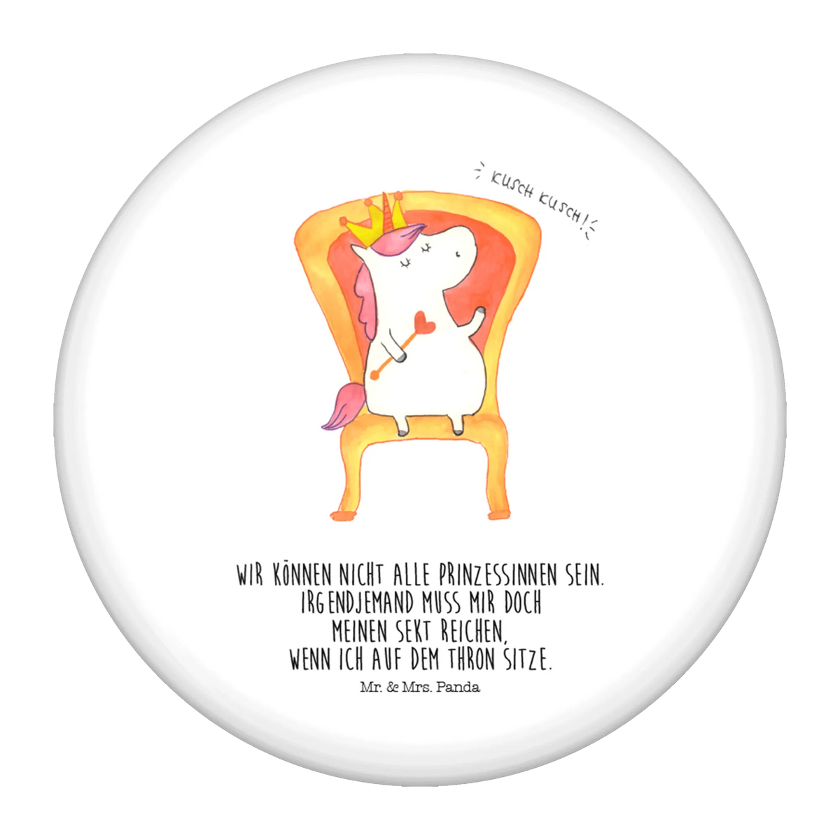 Button unicorn king