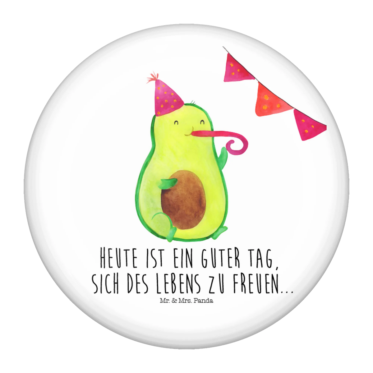 Button Avocado Party
