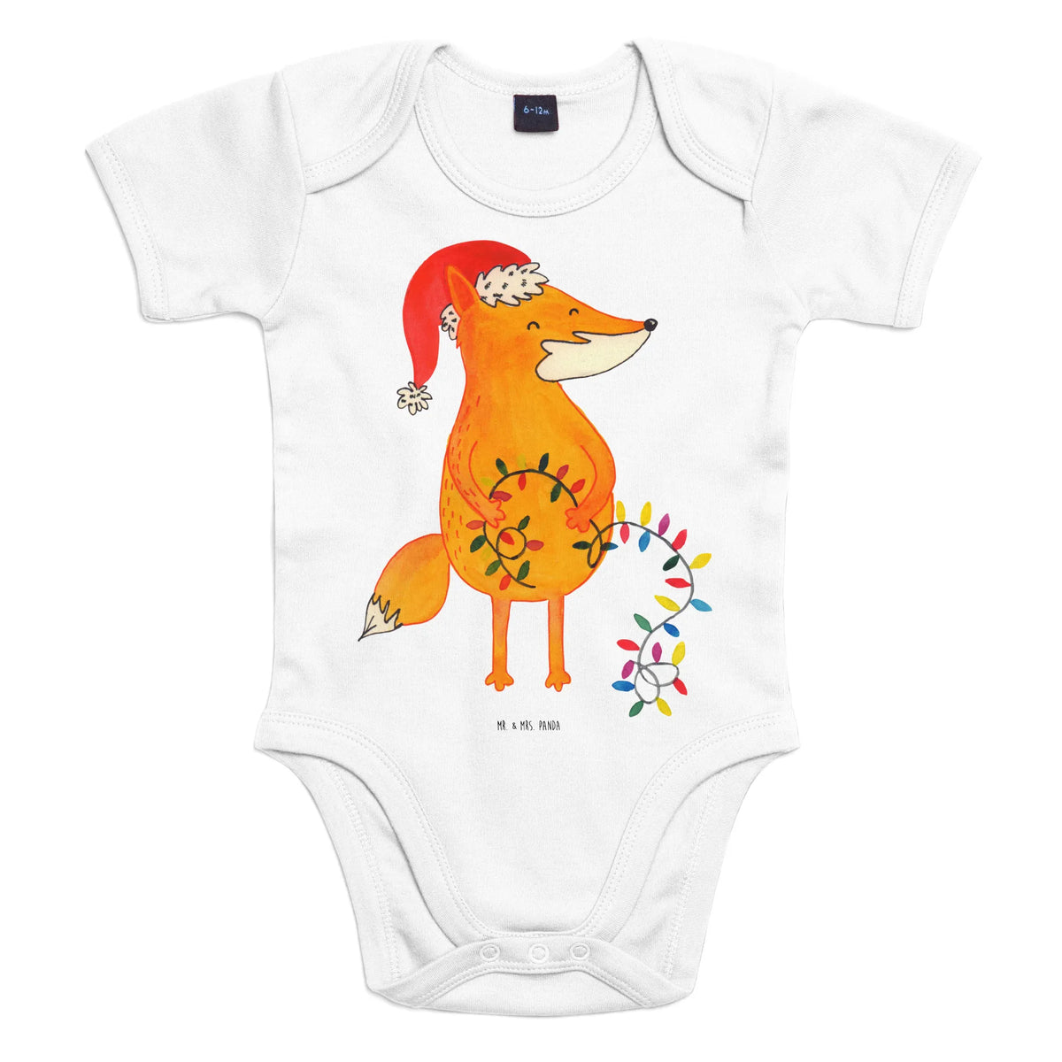 Organic Babybody Fuchs Weihnachten