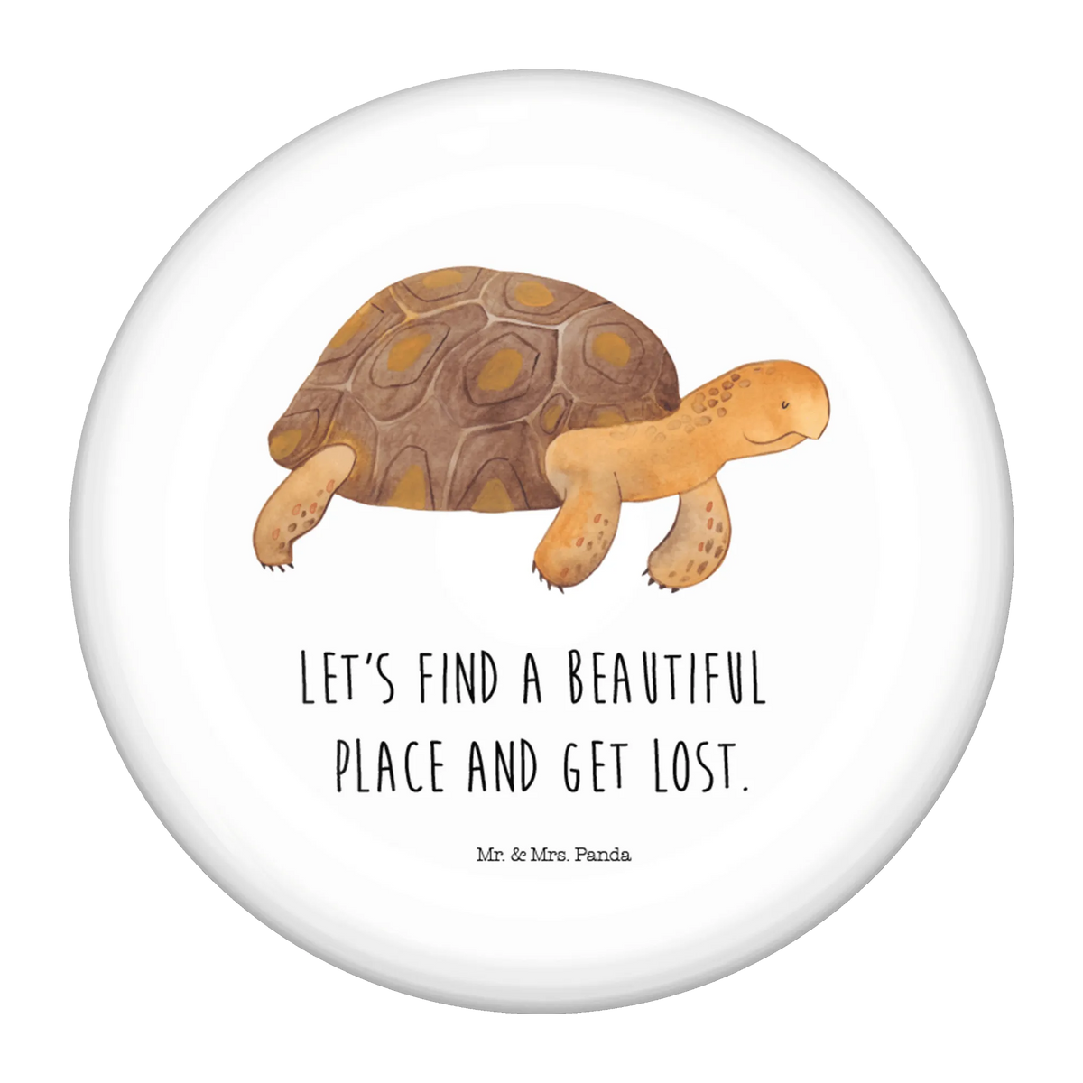 Button Schildkröte Marschieren