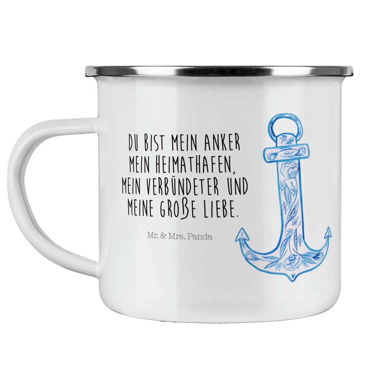 Camping Emaille Tasse Anker Blau Tasse Emaille, blechbecher, emaillebecher, Pott, Emaille Tasse, wandertasse, Emaille Becher, reisetasse, Campingbecher, becher emaille, Reisebecher, outdoortasse, Teebecher, Campingtasse, Emailletasse, wanderbecher, metallbecher, Haferl, Outdoor Becher, Blechtasse, Kaffeepott, Motivtasse, Outdoor Tasse, Teetasse, Tiere, Tiermotive, Gute Laune, Lustige Sprüche
