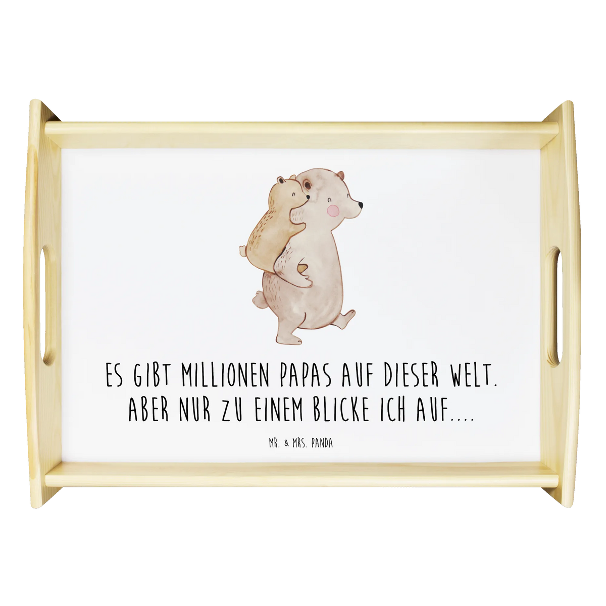 Serviertablett Papa Bär