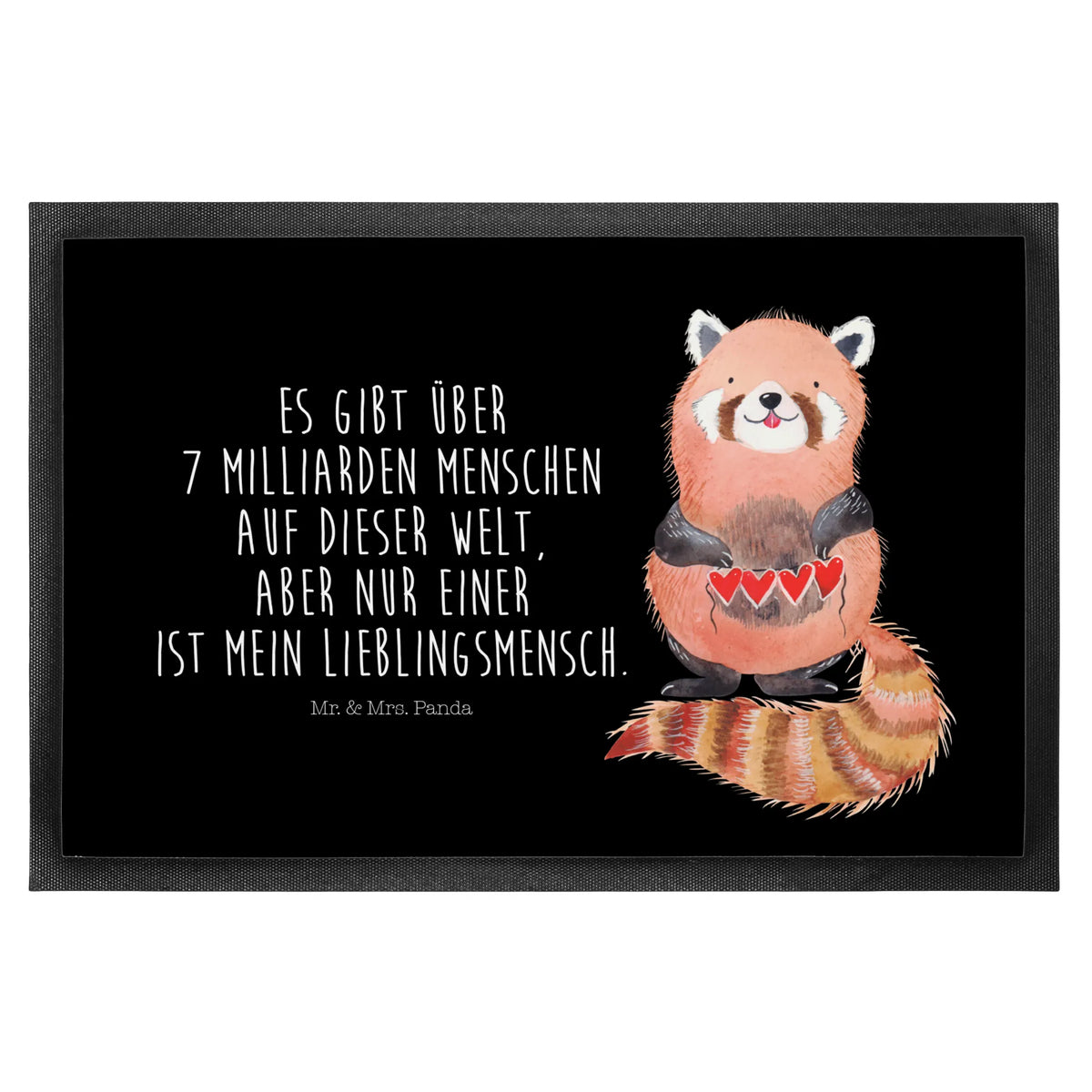 Fußmatte Roter Panda