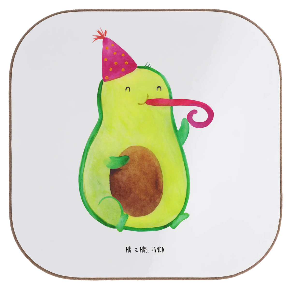 Untersetzer Avocado Feier