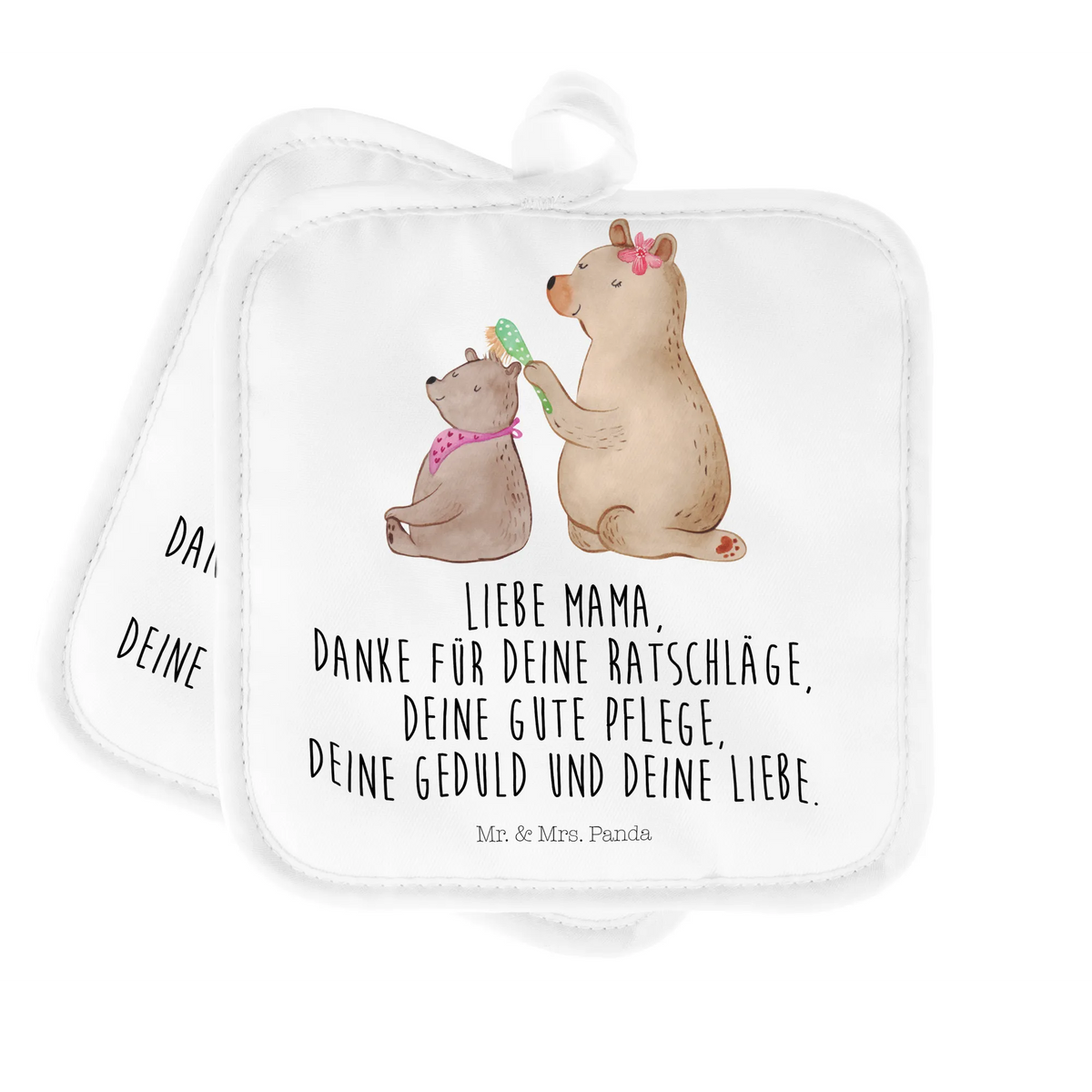 Pot holder bear child Father's Day, Mother's Day, Gift