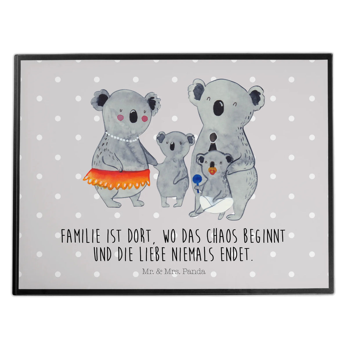 Desk pad Koala Family Father's Day, Mother's Day, children, family life, siblings