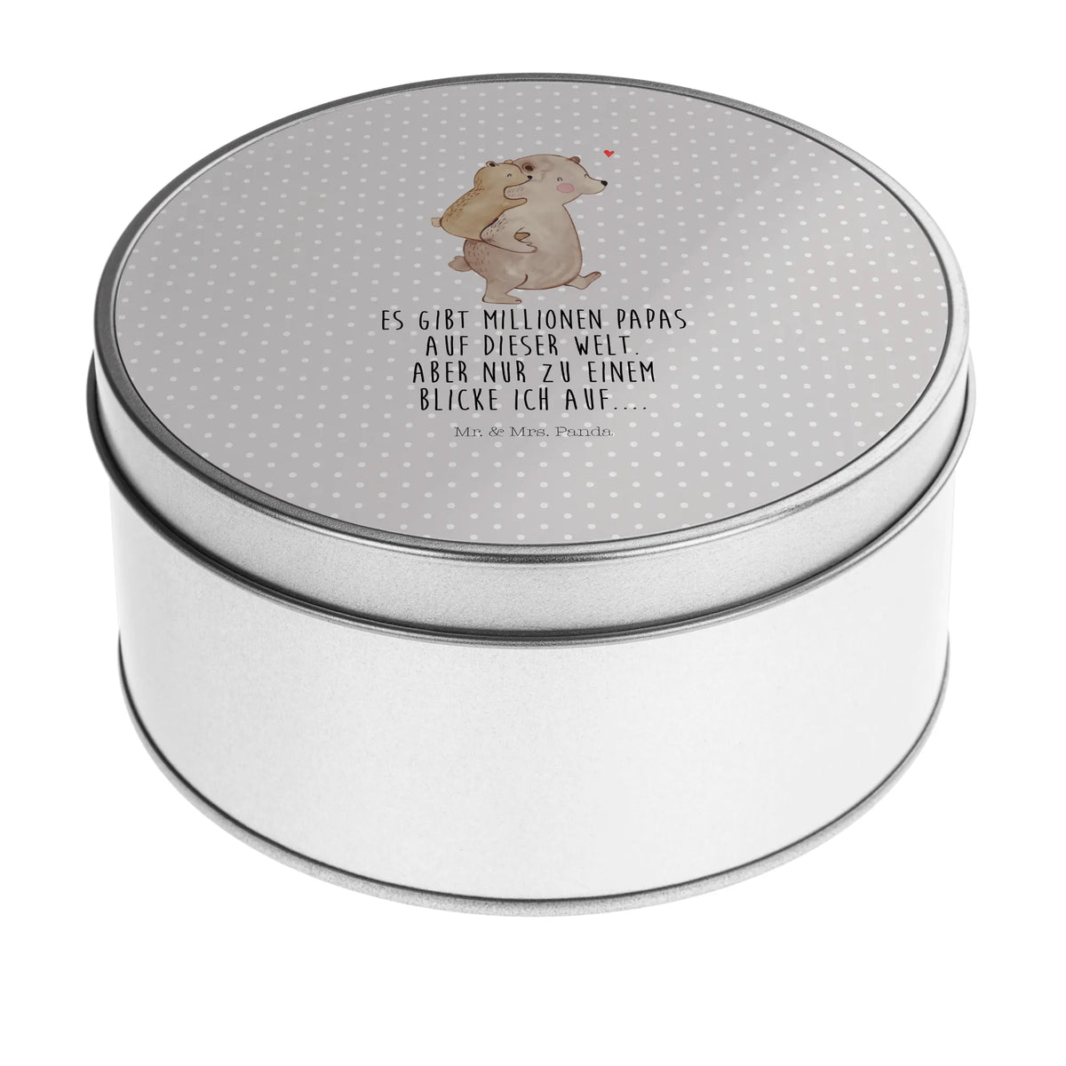 Blechdose rund Papa Bär Aufbewahrungsbehälter, Geschenkdose, runde blechdosen, runde dosen, runddosen, plätzchendosen, Vorratsdosen, Erinnerungsbox, metalldosen, Vorratsbox, runde metalldose, Vorratsdose, Metallbox, bonbondose, Blechbüchse, Dose, gebäckdose, Metalldose Rund, Metalldose, Teedose, Keksdose, Blechdose, zuckerdosen, runde keksdose, Runde Blechdose, schmuckdosen, Aufbewahrungsdosen, Aufbewahrungsdose, Vorratsbehälter, Kaffeedose, bonbondosen, keksdosen, zuckerdose, Blechdose Rund, gebäckdosen, geschenkdosen, runde keksdosen, Vatertag, Bruder, Schwester, Familie, Opa, Oma, Papa, Muttertag, Mama, Vater, Geschenk, Geburtstag, Onkel, Papi, Vati