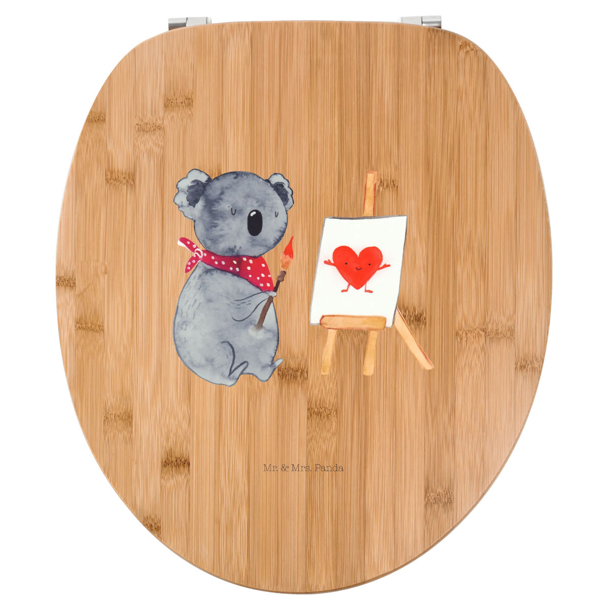 Motiv WC Sitz Koala Künstler
