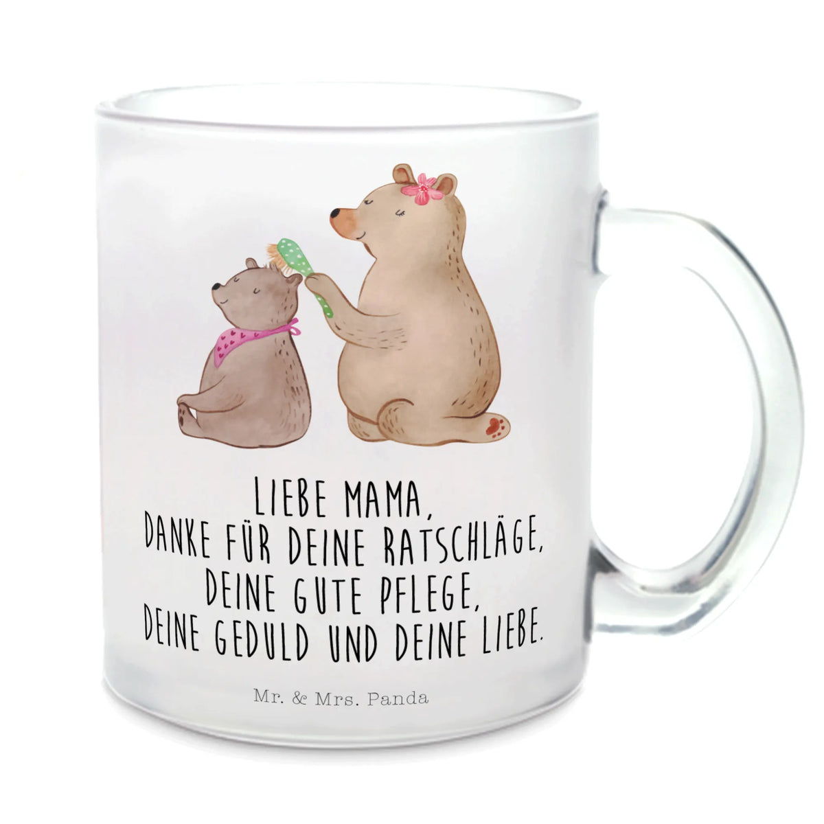 Teetasse Bär Kind Motivtasse, Kakaotasse, glastasse, Pott, Teetasse aus Glas, Teeglas, getränkeglas, Glasbecher, Häferl, Haferl, Teetasse, Tee Tasse, Trinkglas, Henkelbecher, Henkeltasse, getränkebecher, Glas Teebecher, Teetasse Glas, Muttertag, Vatertag, Mama, Papa, Oma, Opa, Familie, Schwester, Bruder, Mutter, Geschenk, Mutti