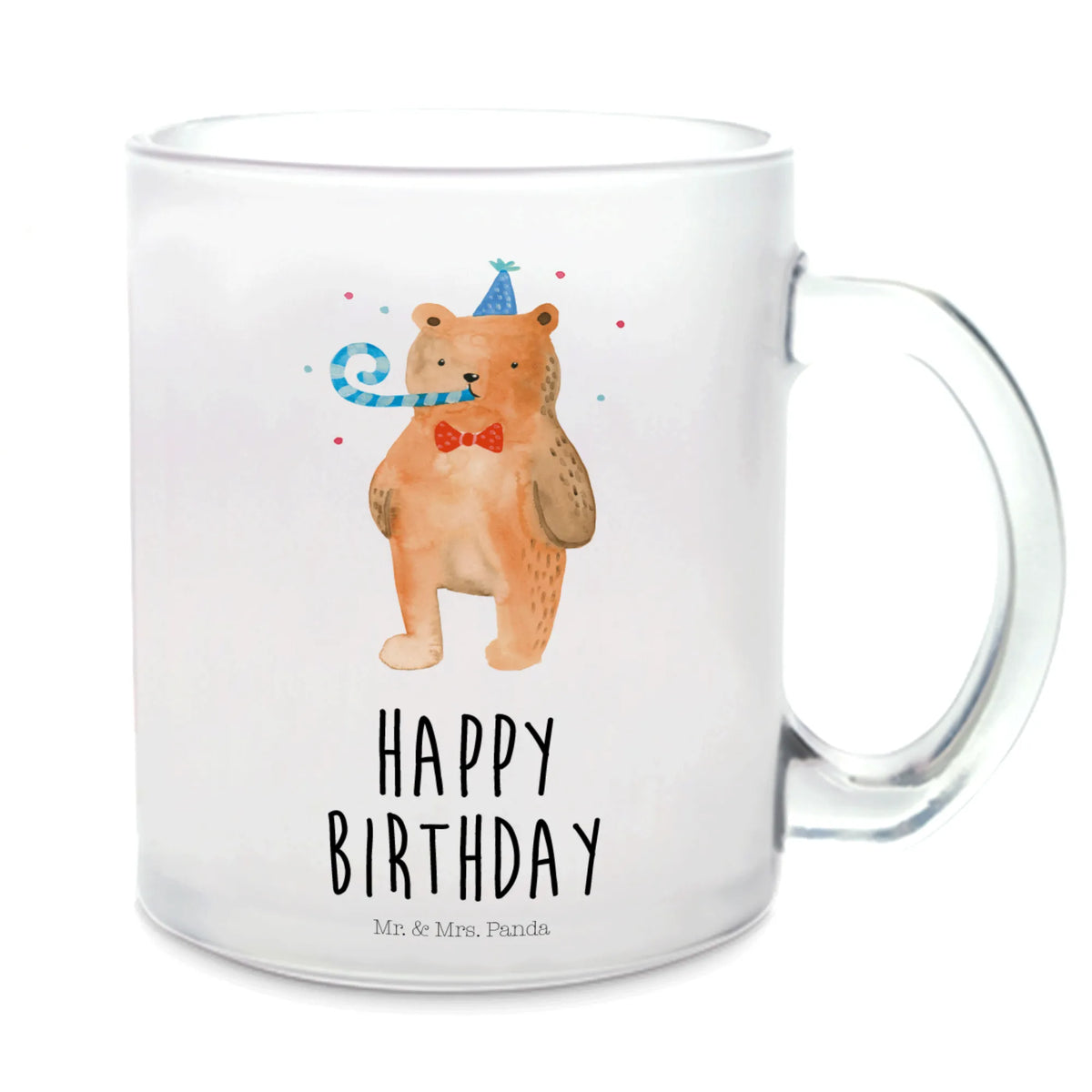 Teetasse Bär Geburtstag Henkelbecher, Haferl, Häferl, Trinkglas, glastasse, Glasbecher, Glas Teebecher, getränkeglas, Kakaotasse, Motivtasse, getränkebecher, Pott, Henkeltasse, Tee Tasse, Teetasse aus Glas, Teetasse Glas, Teetasse, Teeglas, Teddy, Bär, Teddybär, Glückwunsch, Geburtstag, Happy Birthday, Alles Gute