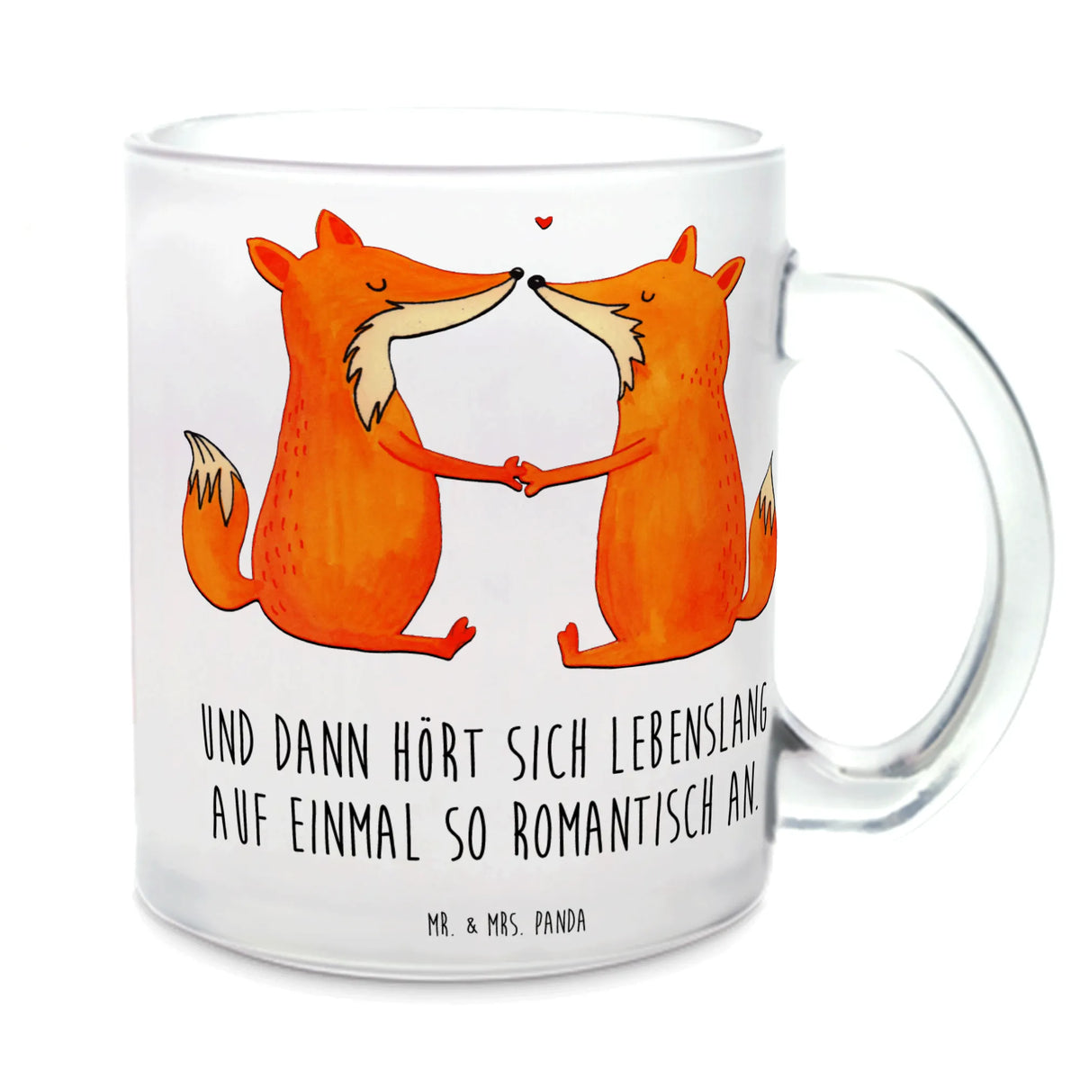 Teetasse Füchse Liebe getränkebecher, Motivtasse, Henkeltasse, Trinkglas, Teetasse, Teetasse aus Glas, glastasse, getränkeglas, Glas Teebecher, Glasbecher, Tee Tasse, Pott, Häferl, Teetasse Glas, Haferl, Teeglas, Henkelbecher, Kakaotasse, Fuchs, Füchse, Verlobte, Partner, Fox, Freundin, Paar, Liebe, Ehefrau, Ehemann, Liebesbeweis, Ehe, Freund, Liebespaar