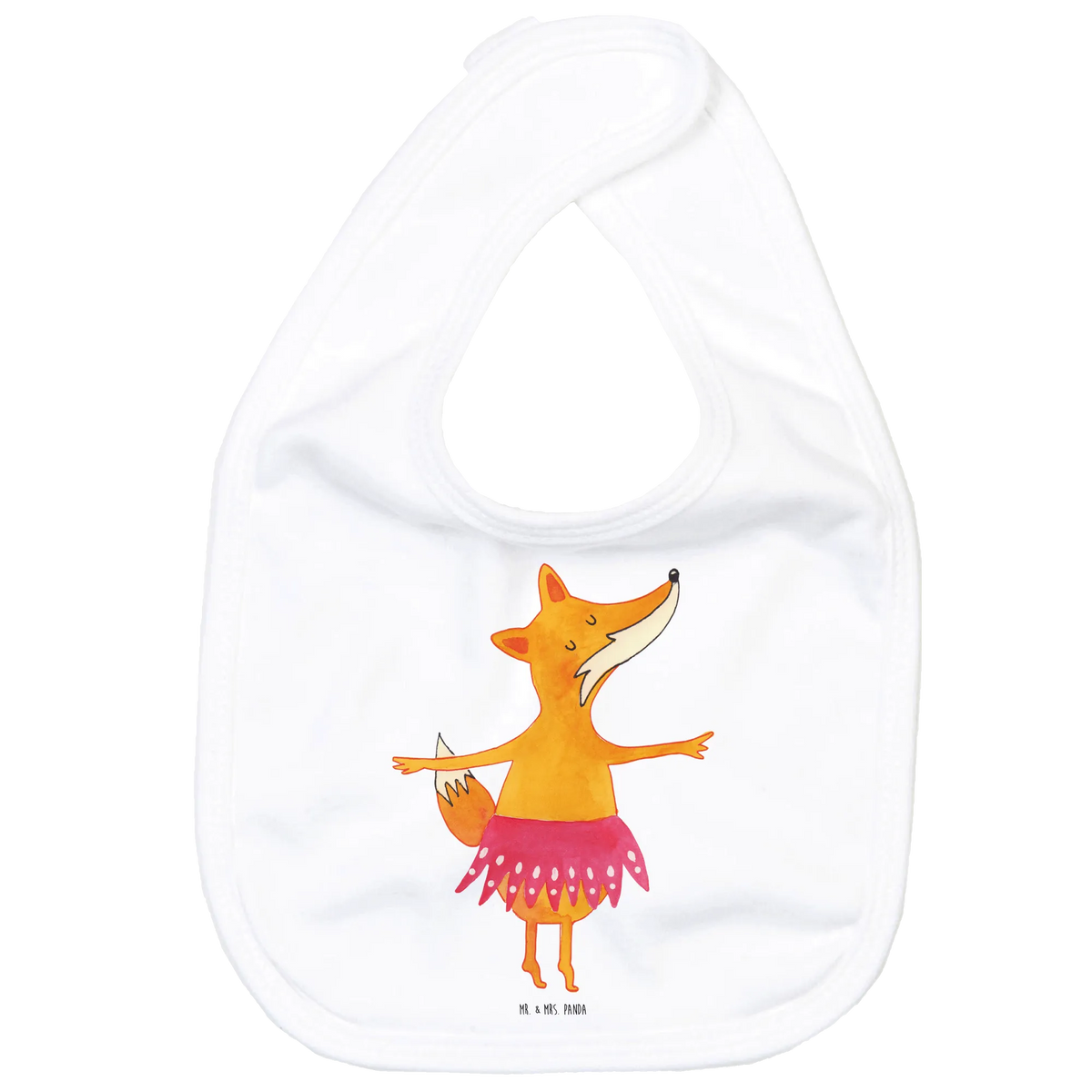 Organic Babylätzchen Fuchs Ballerina