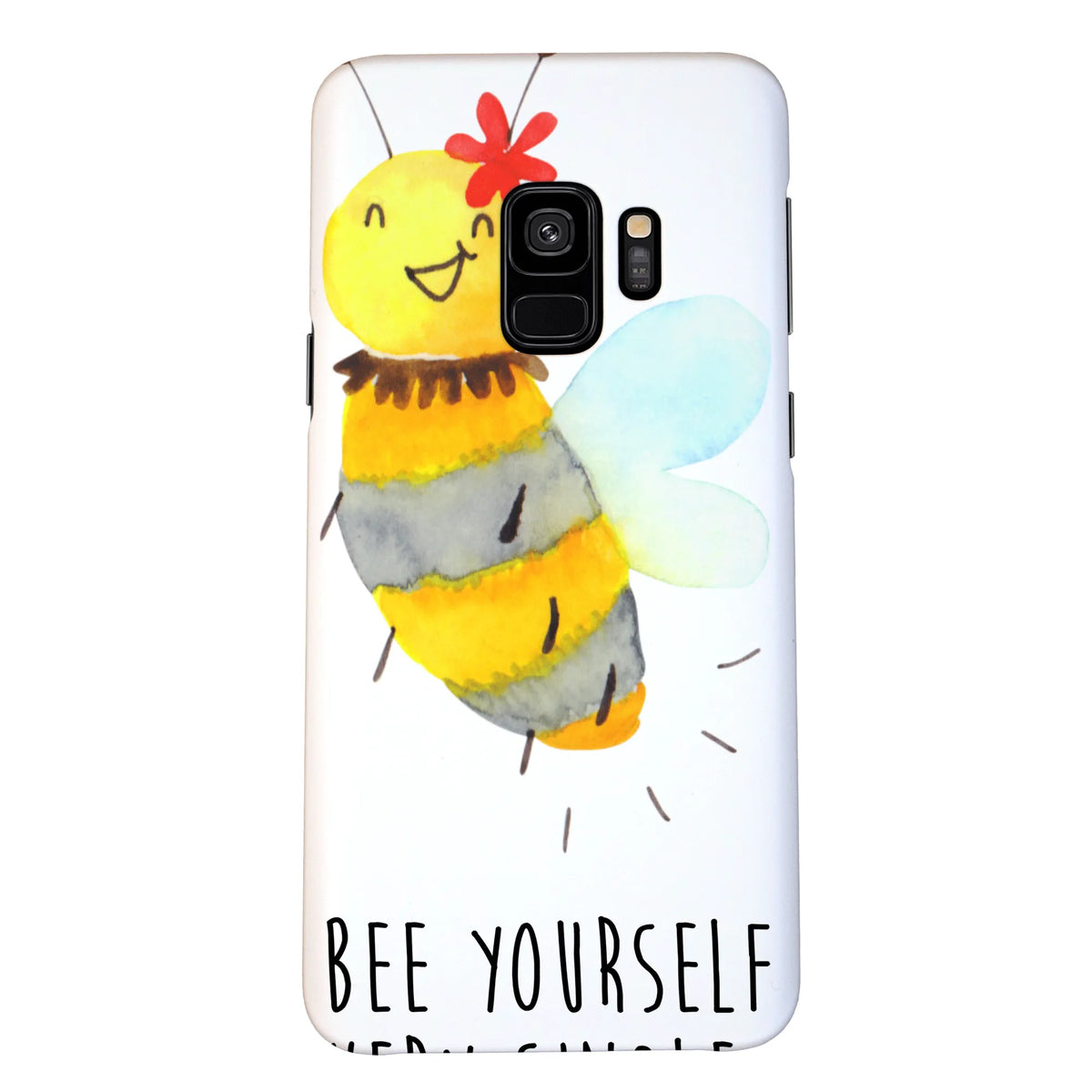 Phone case bee flower