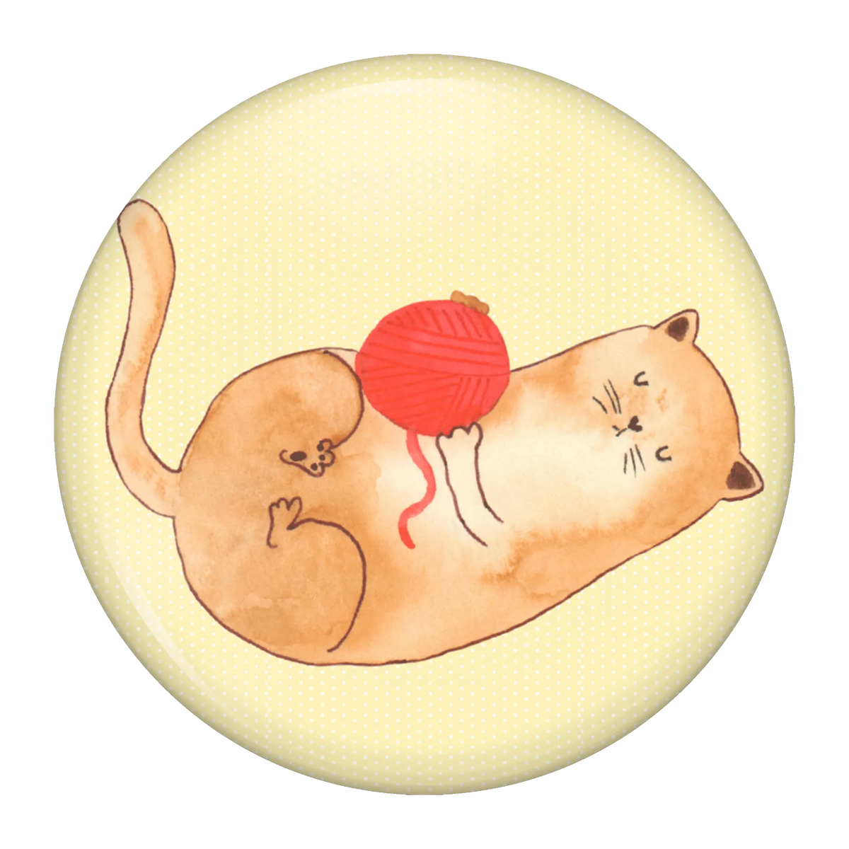 Button Cat Wool