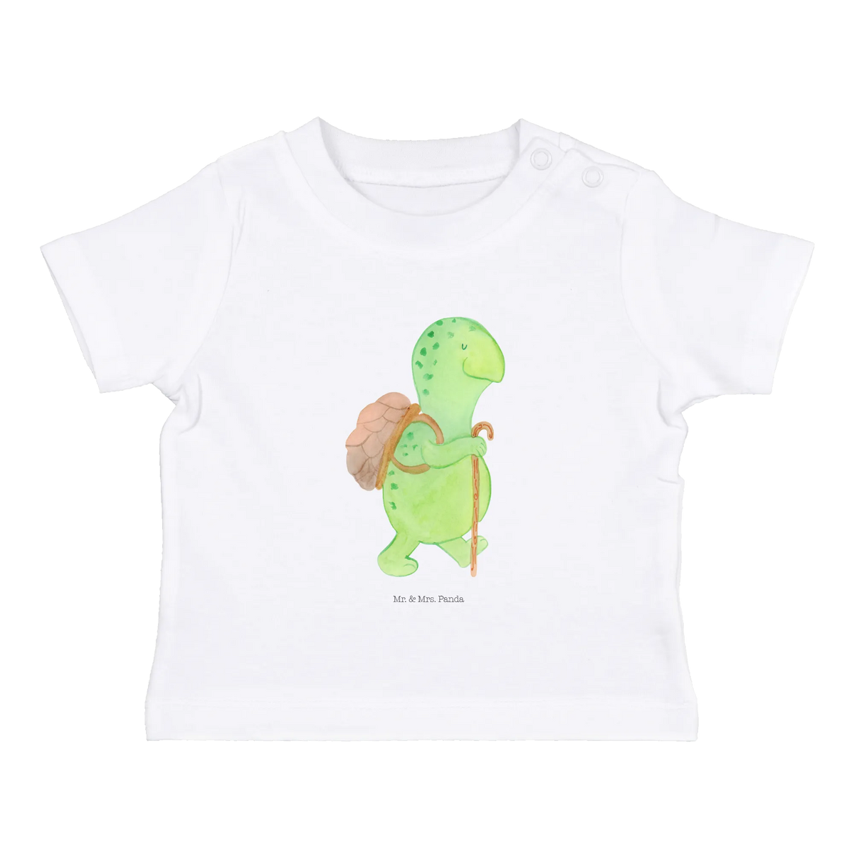 Organic Baby Shirt tortoise walker