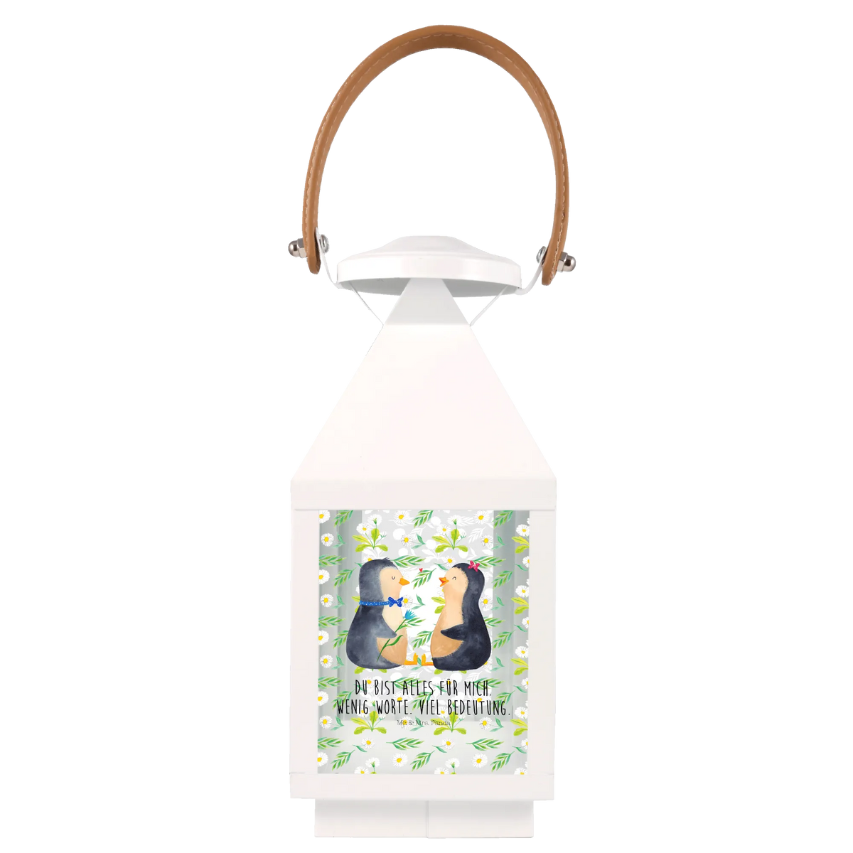 Deko Laterne Pinguin Pärchen