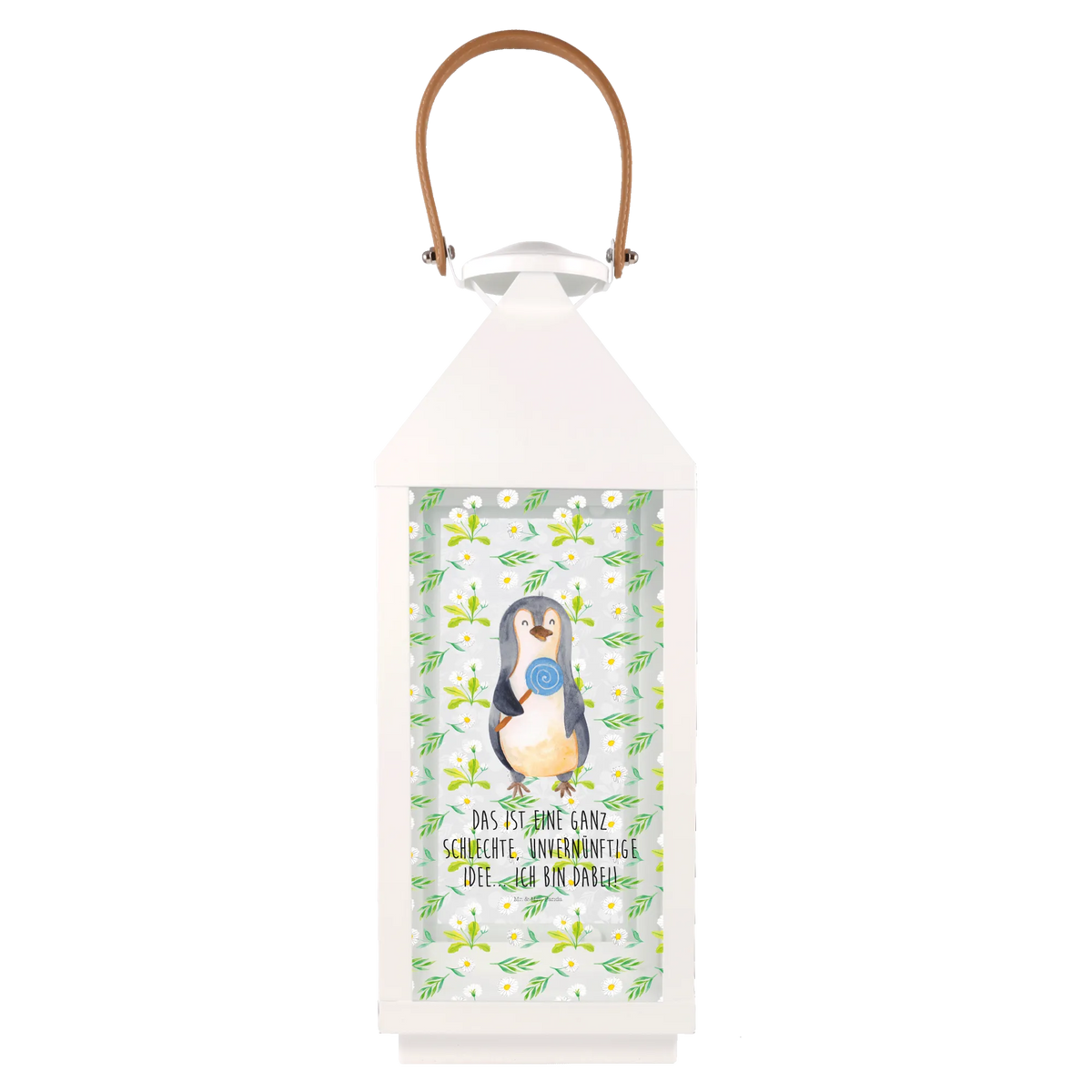 Decorative lantern Penguin lollipop