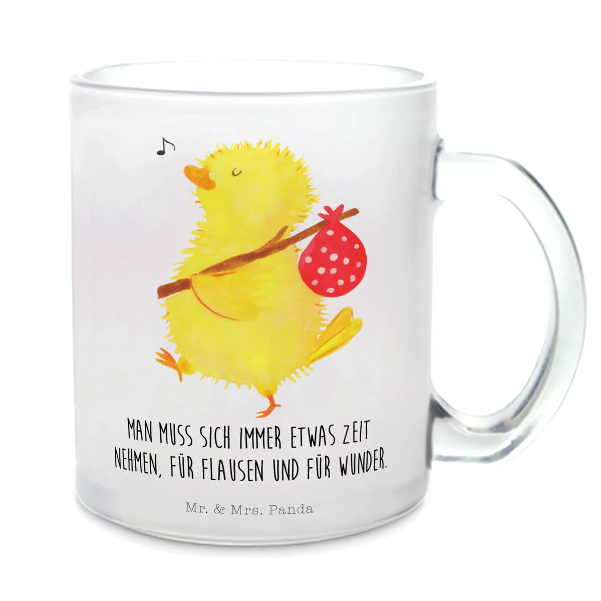 Teetasse Küken Wander Henkelbecher, Teetasse, Kakaotasse, getränkeglas, Glasbecher, Haferl, getränkebecher, Teetasse Glas, Teetasse aus Glas, Tee Tasse, Häferl, Motivtasse, Pott, glastasse, Glas Teebecher, Trinkglas, Henkeltasse, Teeglas, Ostergeschenke, Osterdeko, Geschenke zu Ostern, Ostern Geschenk, Osternest, Ostergeschenke Kinder, Ostern Kinder, Ostern, Osterhase, Frühlingsgefühle, Flausen, Zeit, Ostergrüße, Wunder, Osterei, Backpacker, Ostereier, Ei, Grüße, Weltenbummler, Frohe Ostern, Küken, Zeitmanagement, Reisen, Freude, Liebe Grüße