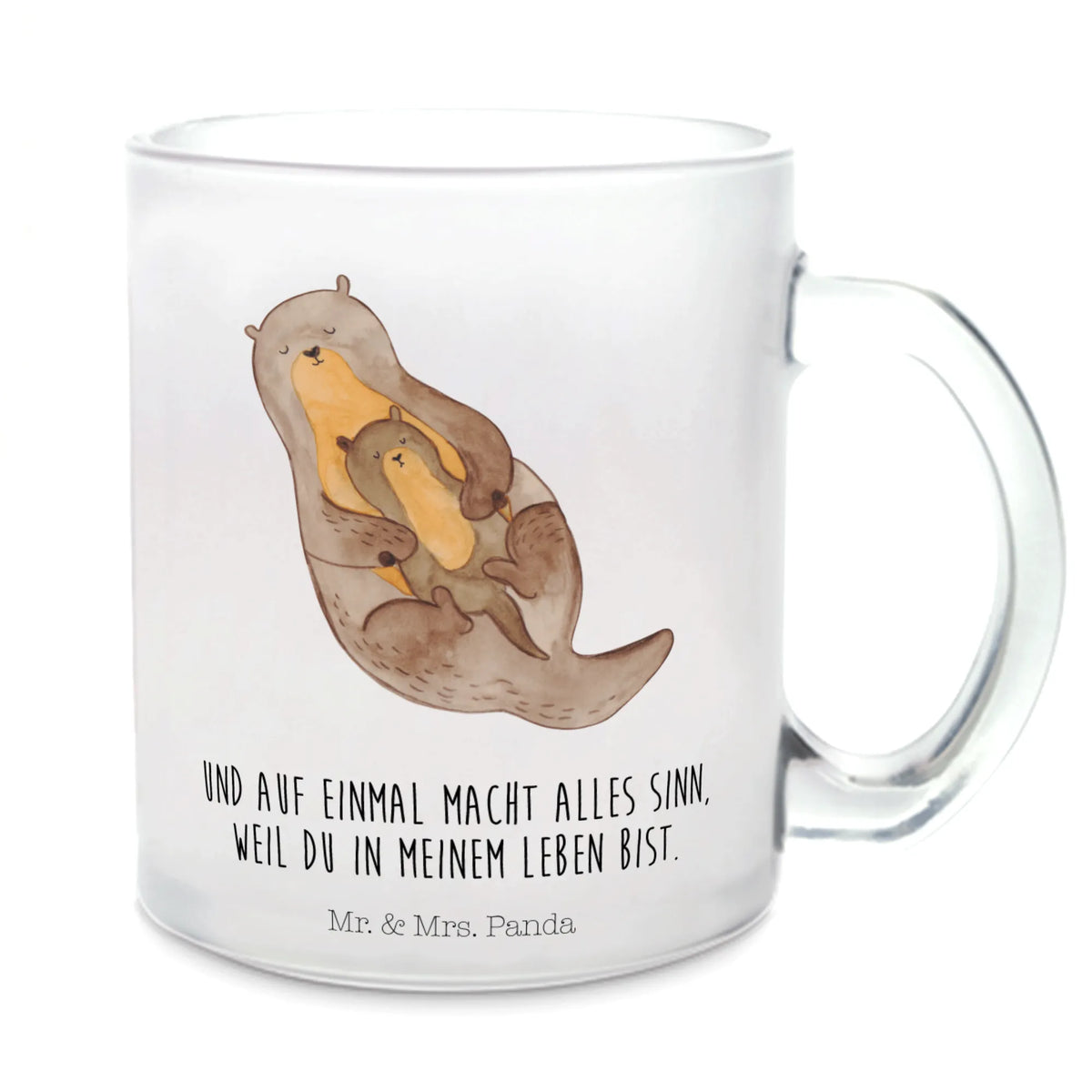 Teetasse Otter Kind Teetasse Glas, Teetasse aus Glas, getränkeglas, glastasse, Häferl, getränkebecher, Glas Teebecher, Haferl, Motivtasse, Henkeltasse, Glasbecher, Tee Tasse, Kakaotasse, Trinkglas, Henkelbecher, Teeglas, Pott, Teetasse, Otter, Fischotter, Seeotter, Otter Seeotter See Otter