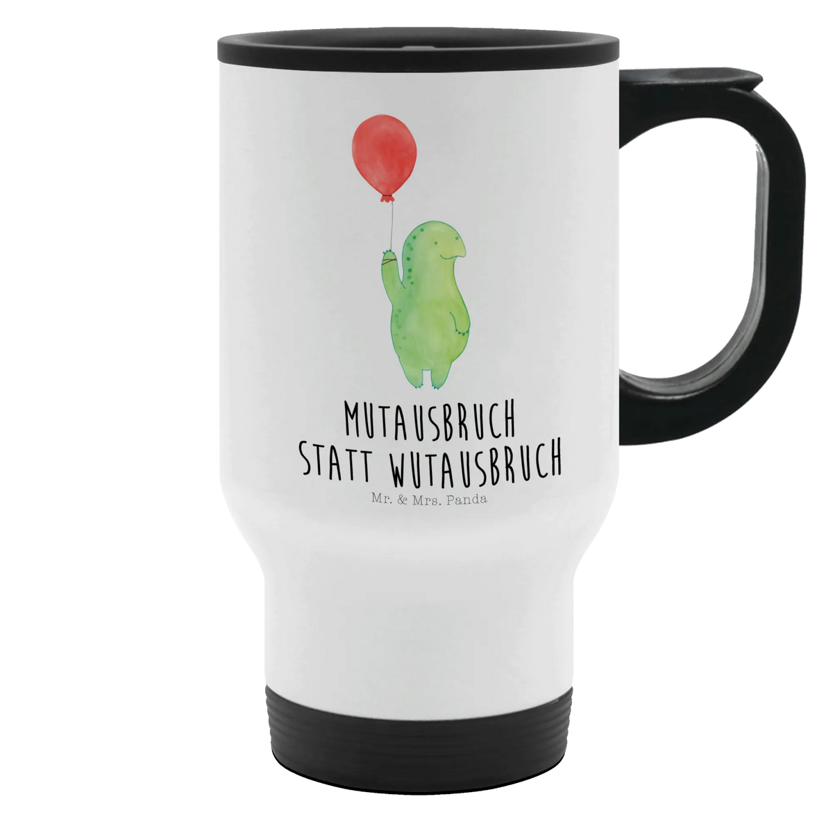 Insulated mug tortoise balloon