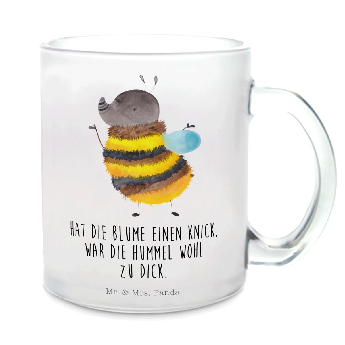 Teetasse Hummel flauschig getränkeglas, Trinkglas, getränkebecher, Häferl, Henkelbecher, glastasse, Tee Tasse, Teetasse Glas, Pott, Kakaotasse, Teeglas, Glas Teebecher, Teetasse, Teetasse aus Glas, Haferl, Glasbecher, Henkeltasse, Motivtasse, Lustige Sprüche, Tiere, Tiermotive, Gute Laune, Blume, Biene, Natur, Flauschig, Hummel