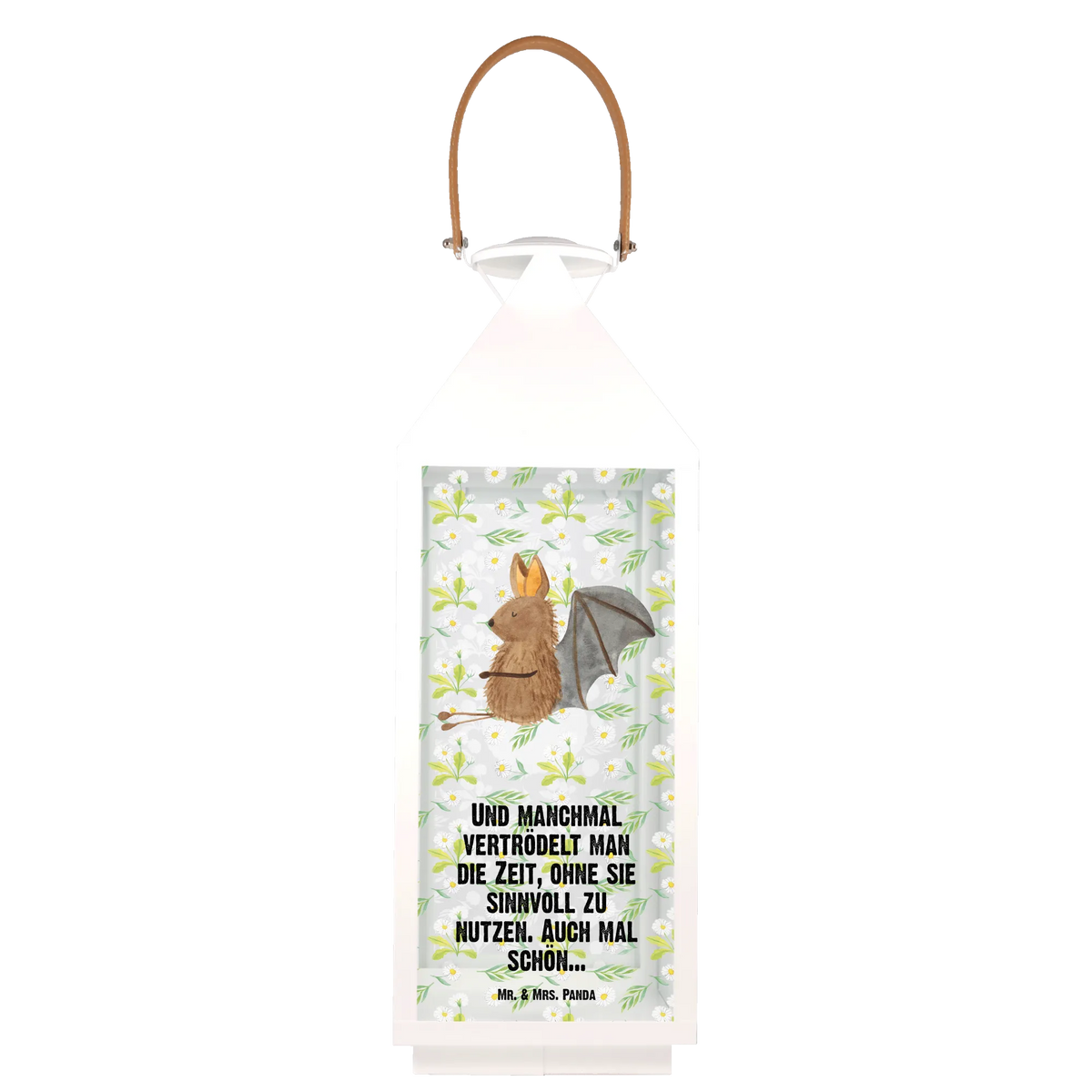 Decorative lantern bat Sit