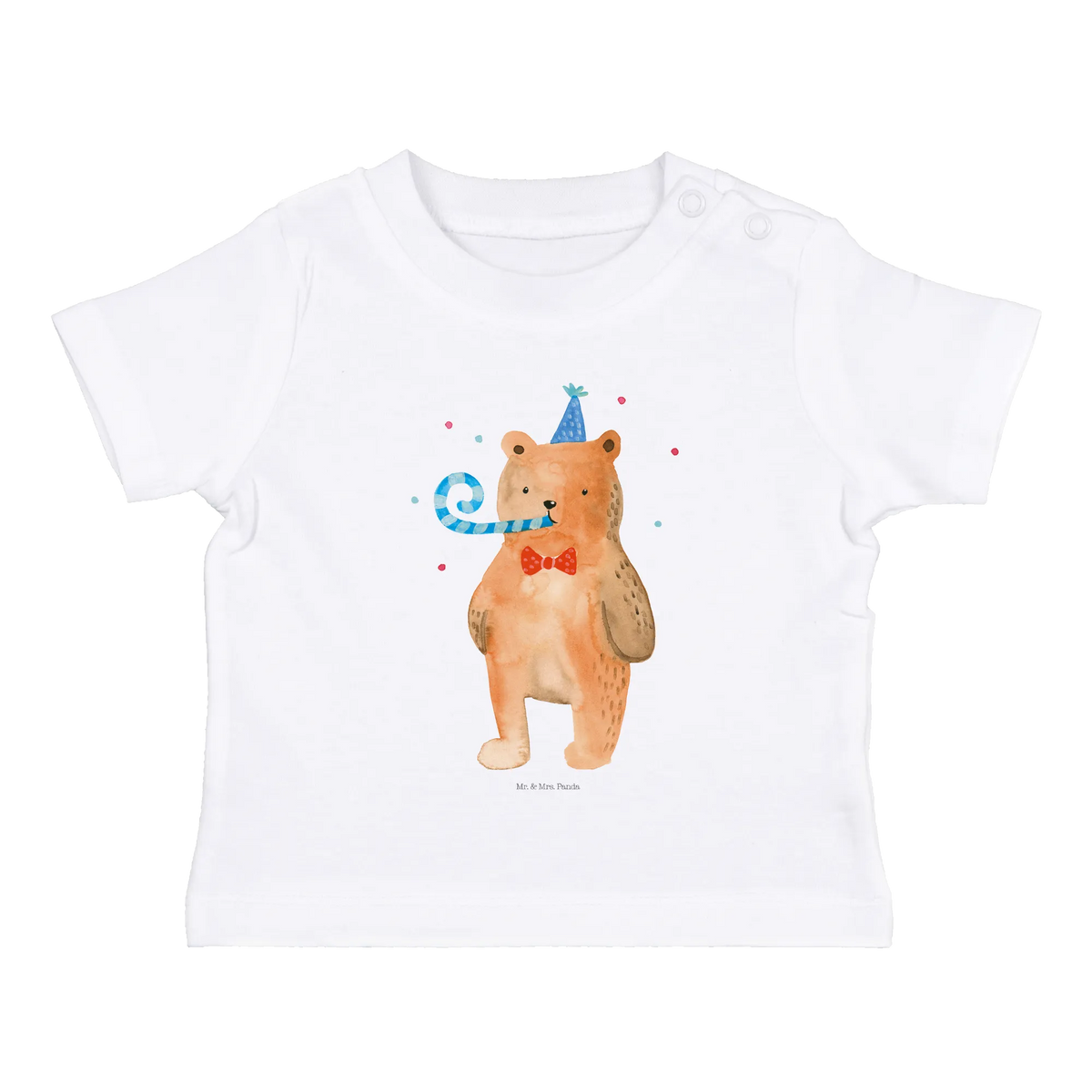 Organic Baby Shirt Bär Geburtstag